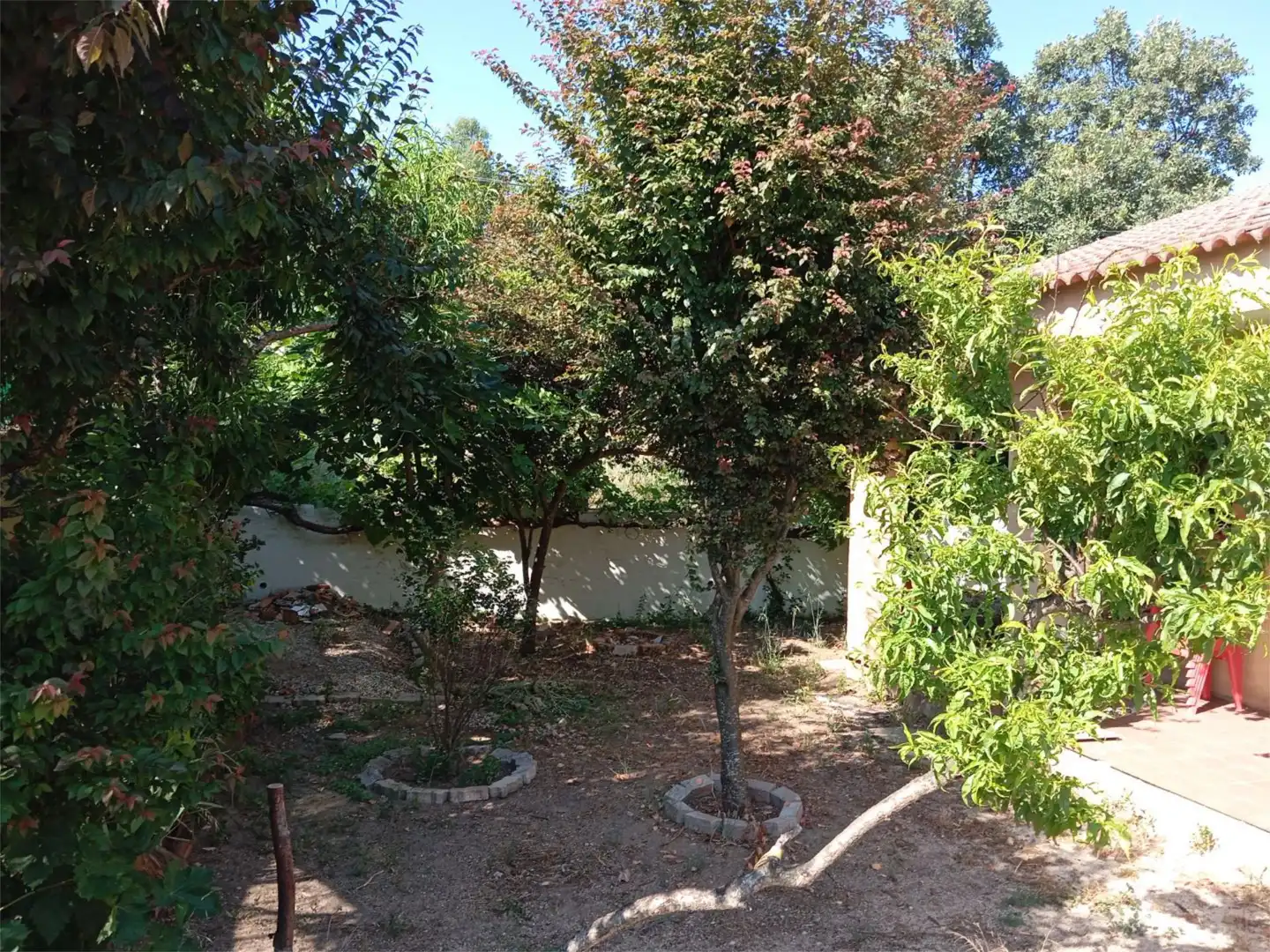 Garten von Wohnung zum Verkauf in Navahondilla mit Klimaanlage, Heizung und Privatgarten
