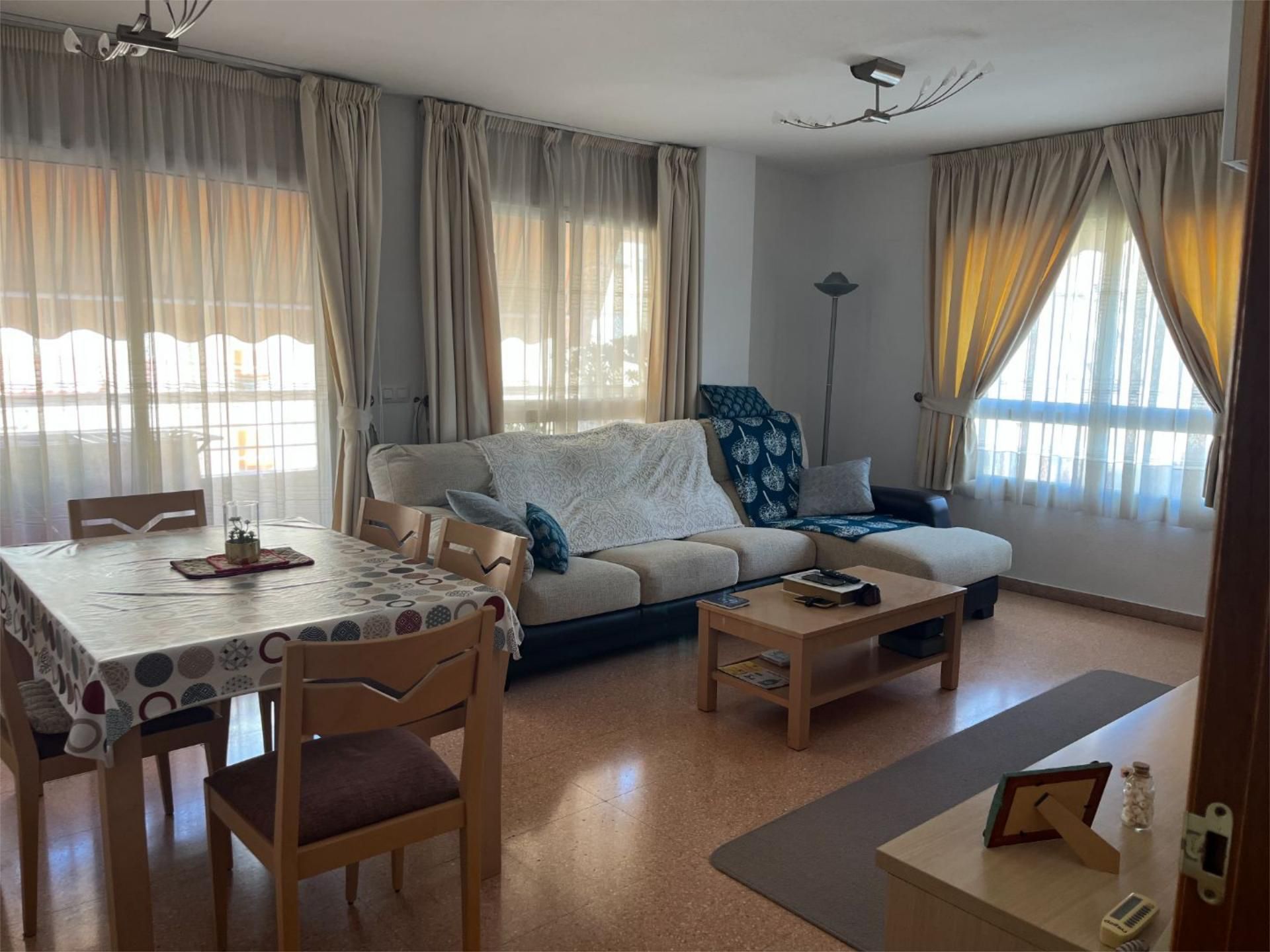 Living room of Flat to rent in Gata de Gorgos  with Air Conditioner, Heating and Furnished