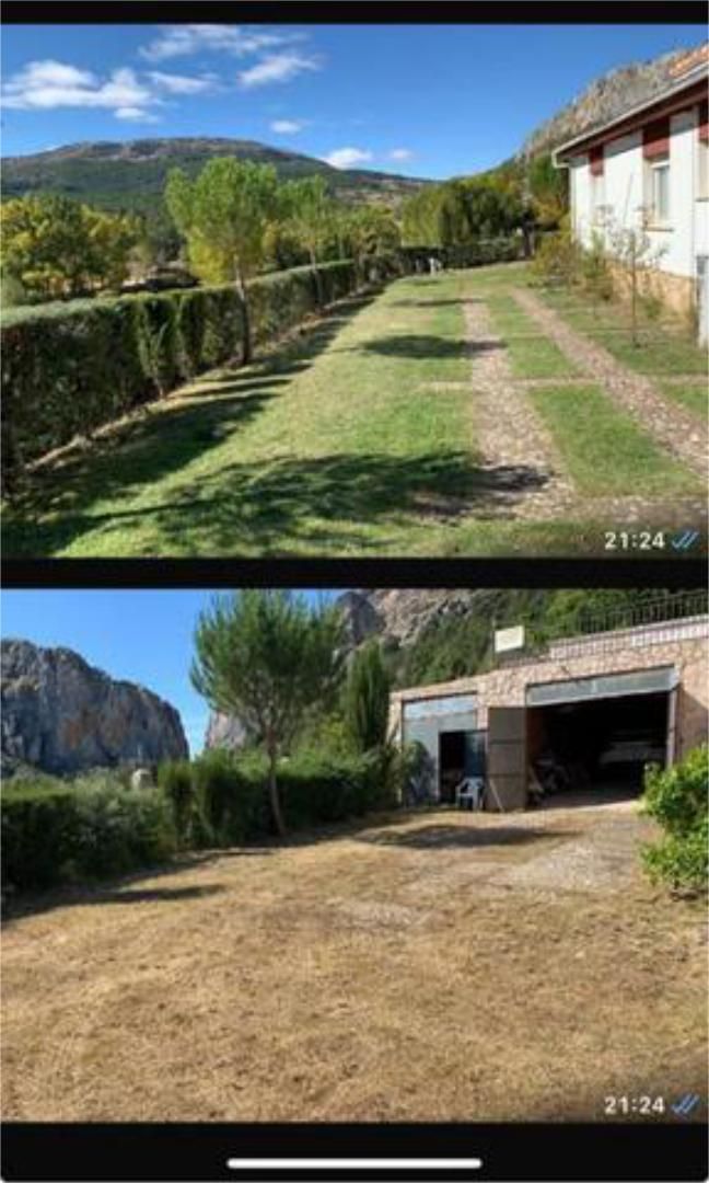 Garden of Single-family semi-detached for sale in Contreras  with Heating, Private garden and Terrace