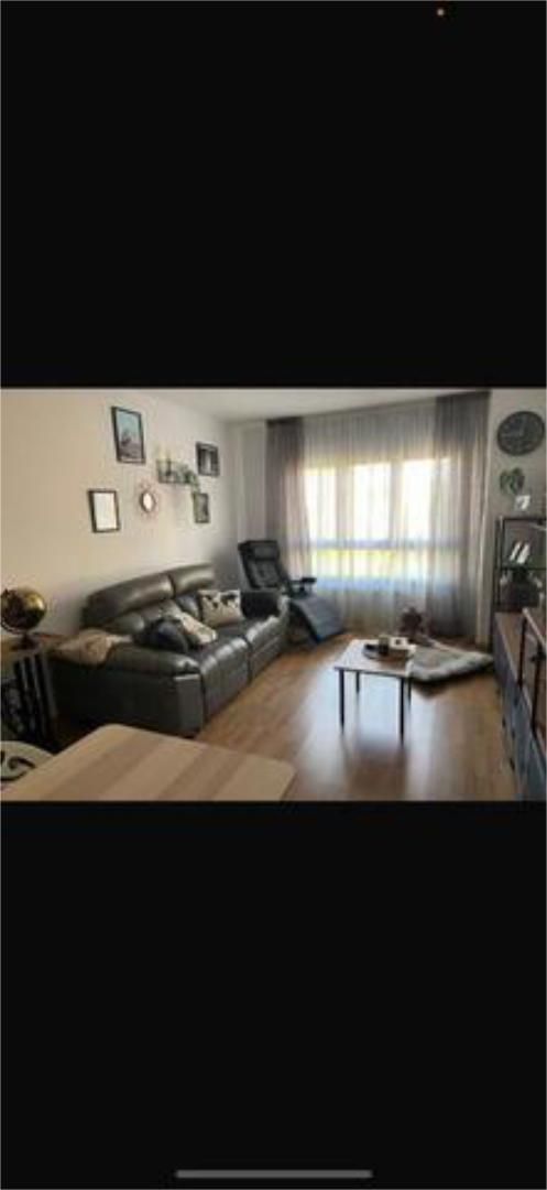 Flat for sale in Cuatro Vientos Living room of Flat for sale in Ponferrada with Heating, Terrace and Storage room