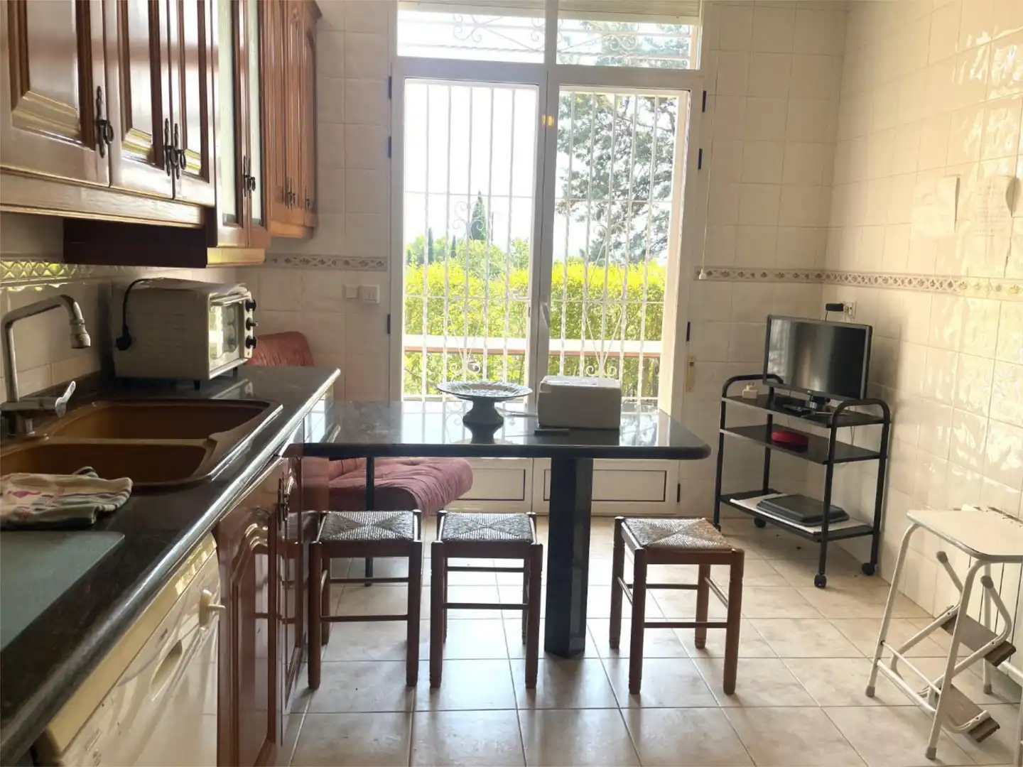 Kitchen of Flat for sale in Cocentaina  with Heating, Private garden and Terrace