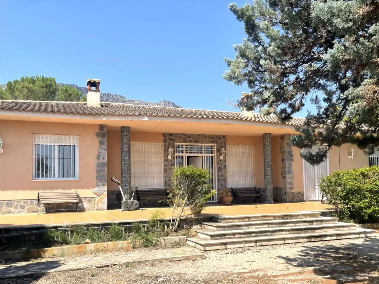 Exterior view of Flat for sale in Cocentaina  with Heating, Private garden and Terrace