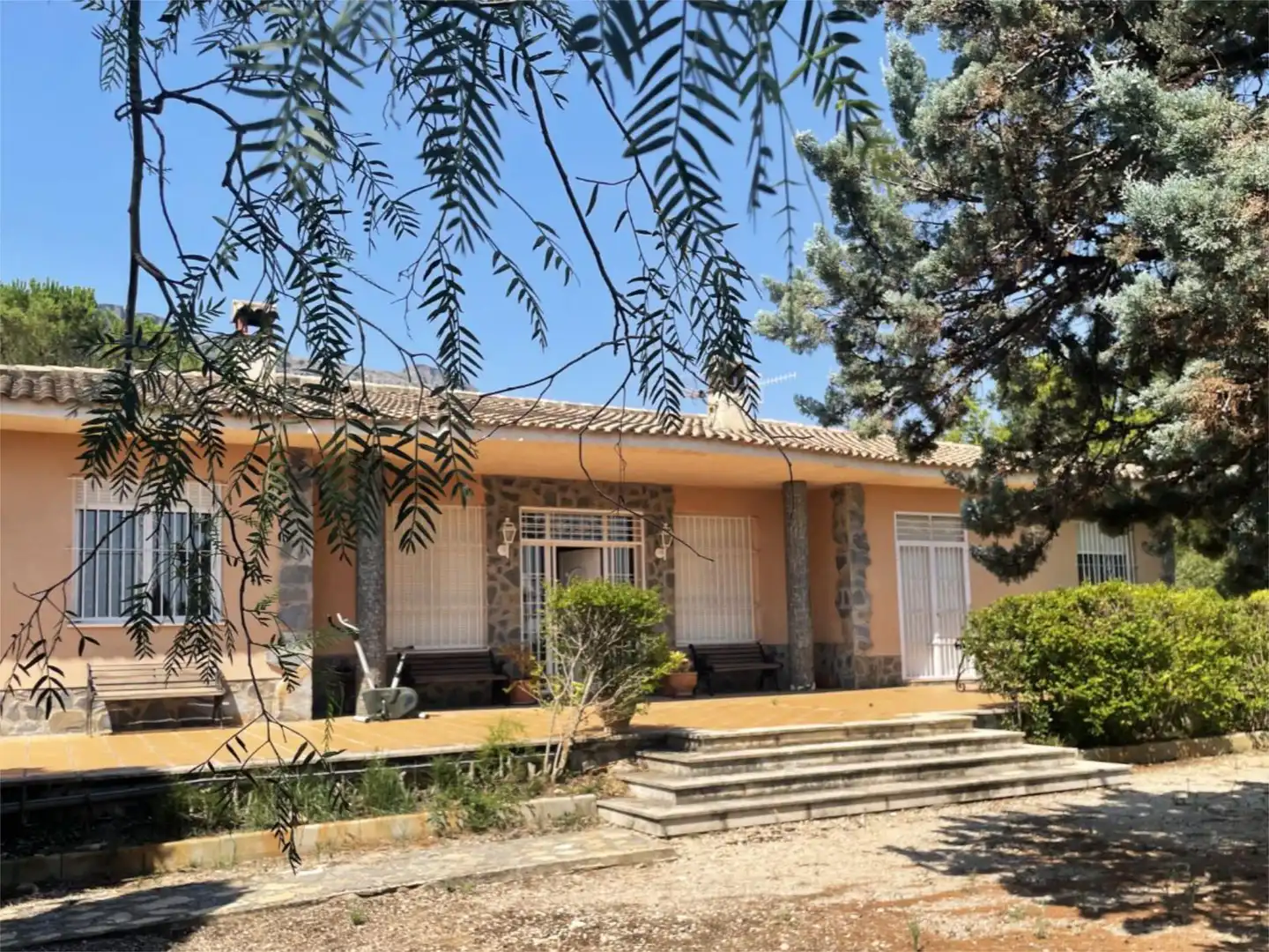Exterior view of Flat for sale in Cocentaina  with Heating, Private garden and Terrace