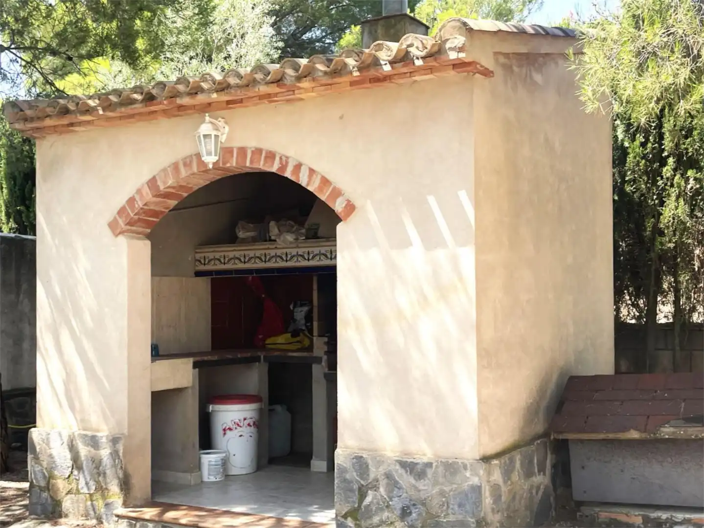 Kitchen of Flat for sale in Cocentaina  with Heating, Private garden and Terrace