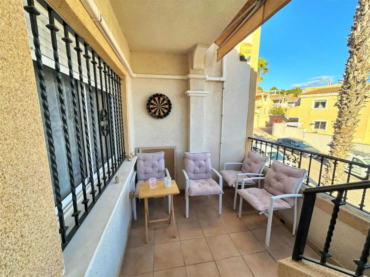 Balcony of Detached homes for sale in Orihuela  with Air Conditioner, Terrace and Swimming Pool