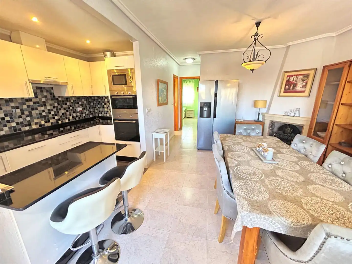 Kitchen of Detached homes for sale in Orihuela  with Air Conditioner, Terrace and Swimming Pool