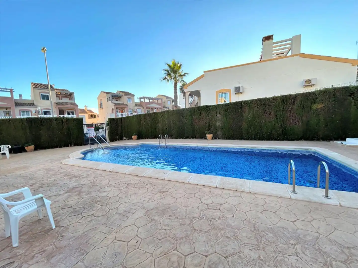 Swimming pool of Detached homes for sale in Orihuela  with Air Conditioner, Terrace and Swimming Pool