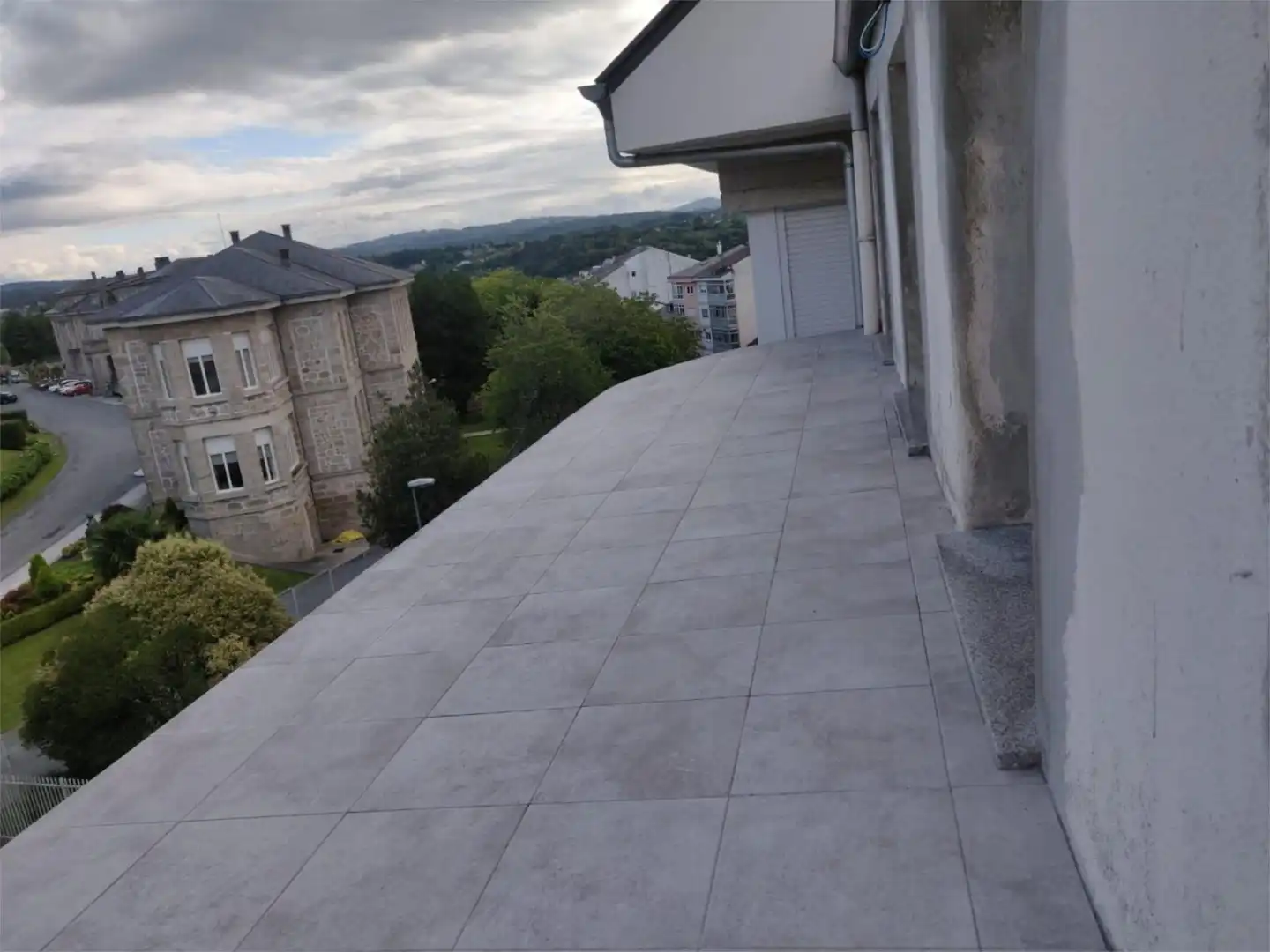 Flat for rent in Rúa Santiago, 24, Recatelo - O Carme Terrace of Flat for rent in Lugo with Heating, Parquet flooring and Community parking