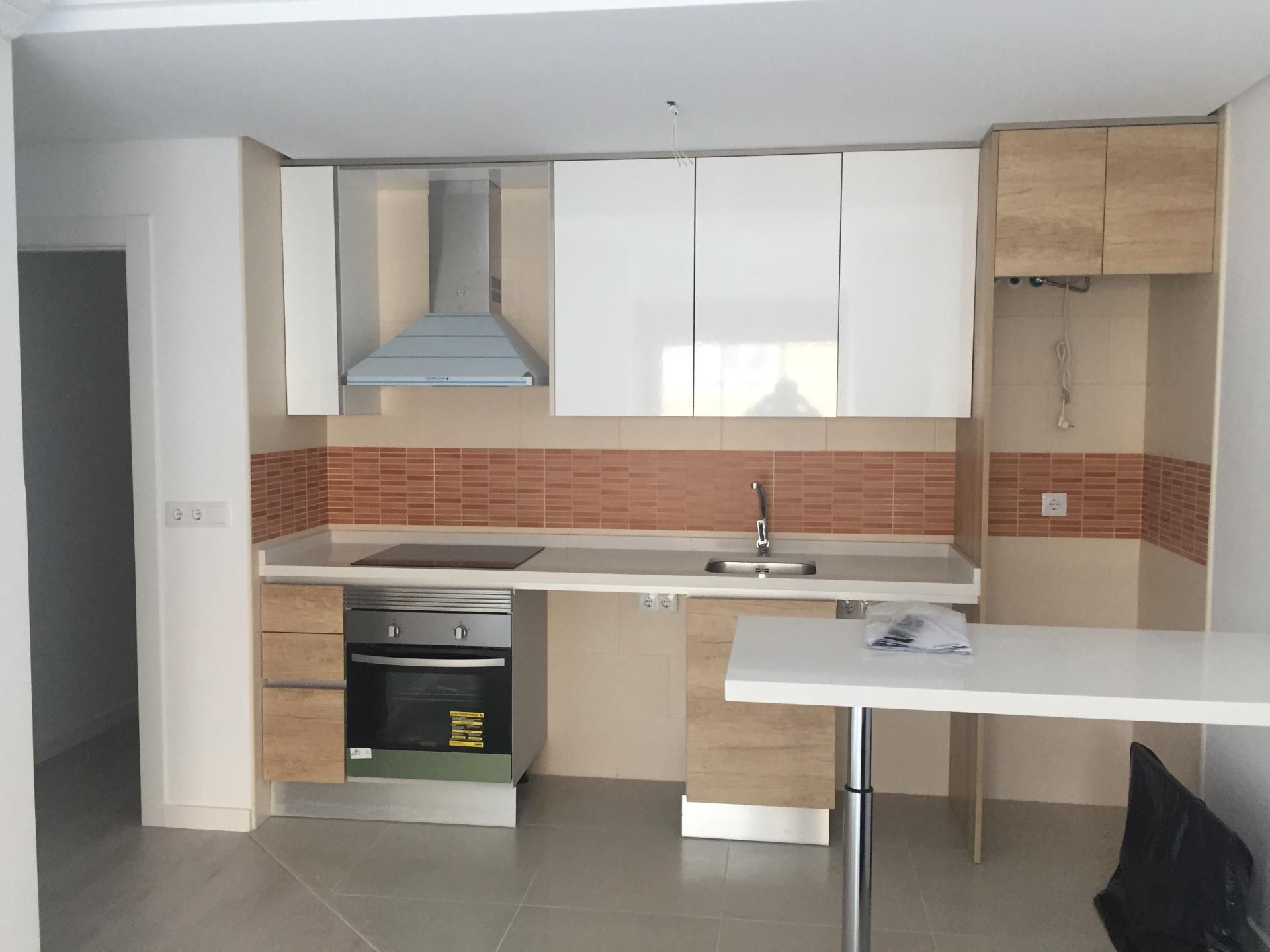 Kitchen of Flat for sale in Elche / Elx  with Air Conditioner