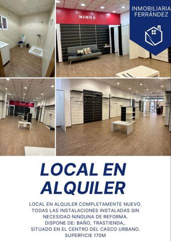 Local comercial en Alquiler en Calle Vicente Blasco Ibáñez, 5a en Redován