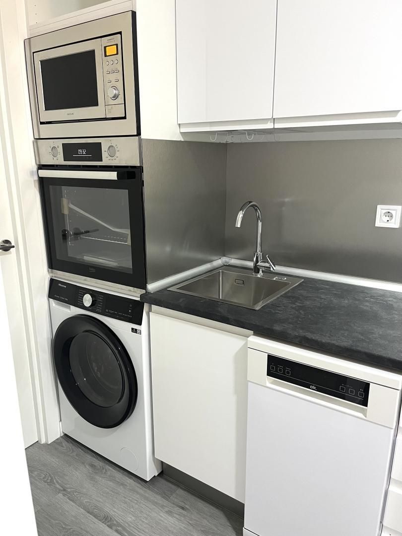 Kitchen of Loft to rent in  Valencia Capital  with Air Conditioner