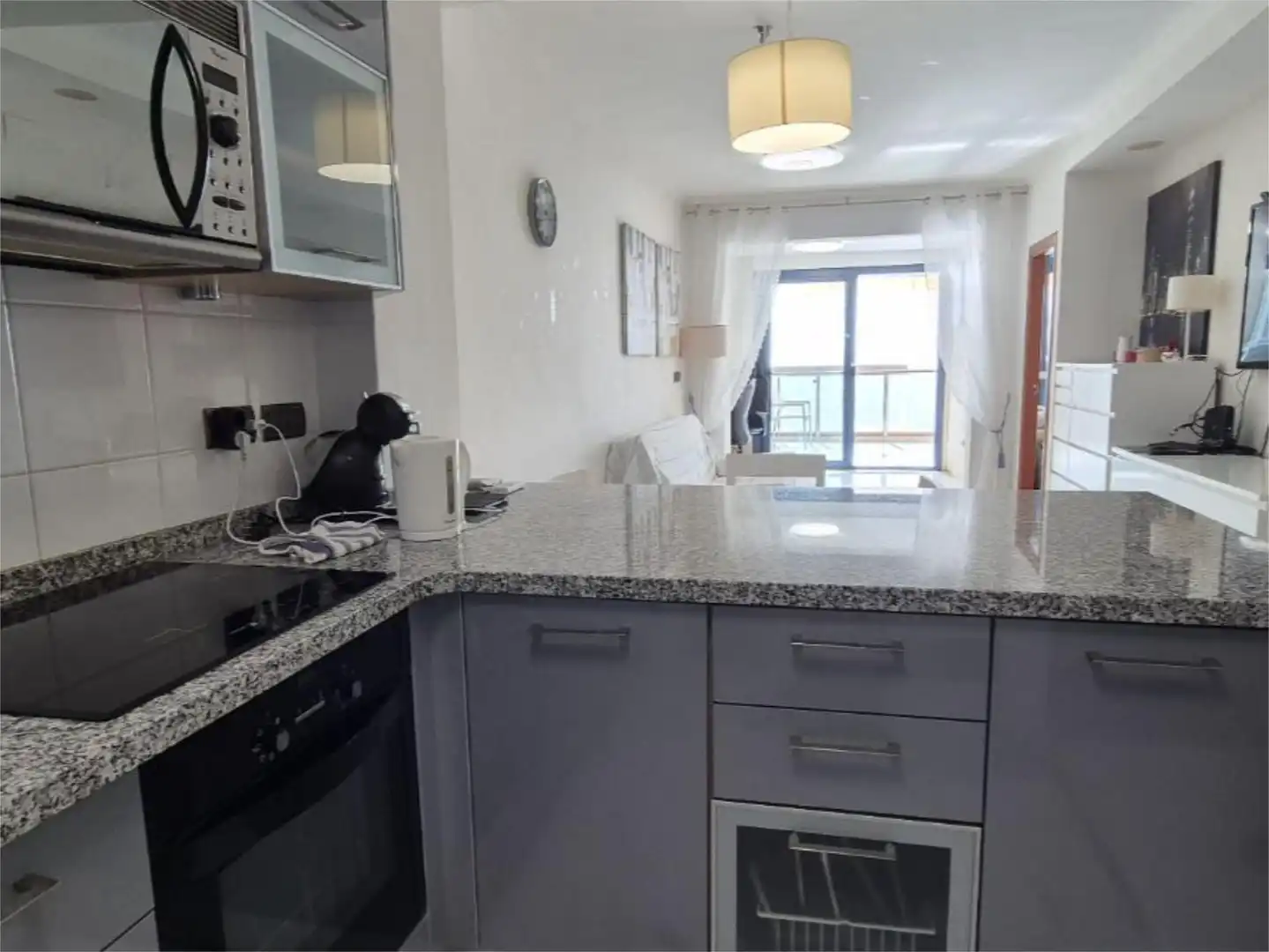 Wohnung zur Miete in Calle Currica, 25, Mascarat Küche von Wohnung zur Miete in Altea mit Klimaanlage, Terrasse und Schwimmbad