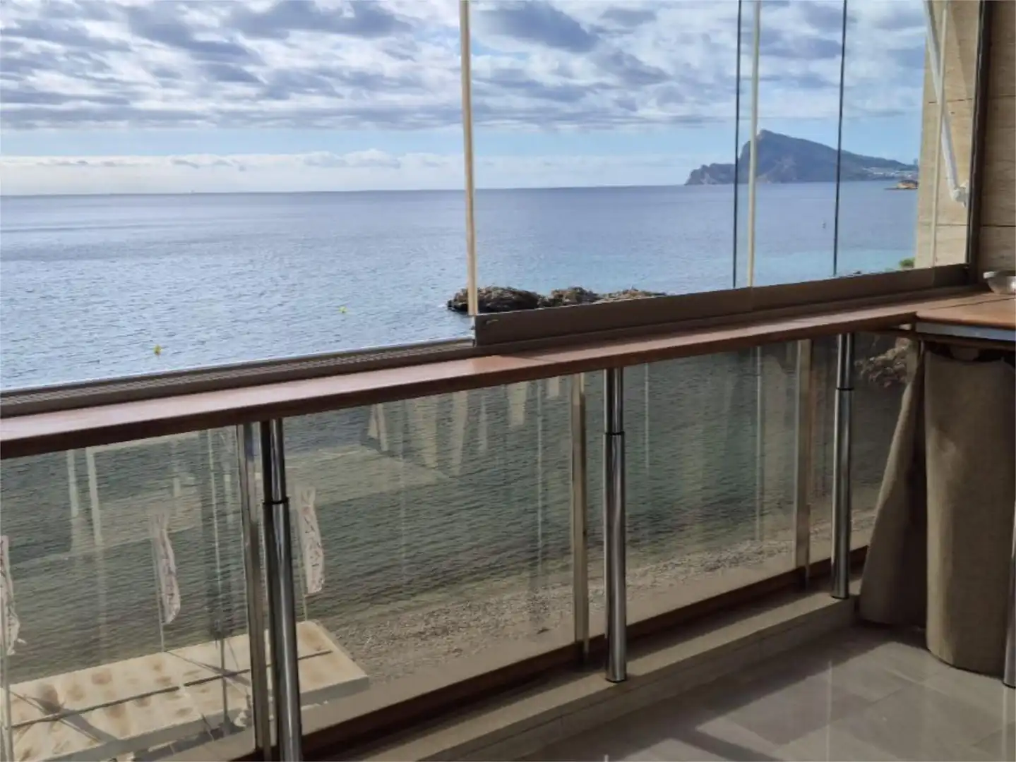 Wohnung zur Miete in Calle Currica, 25, Mascarat Terrasse von Wohnung zur Miete in Altea mit Klimaanlage, Terrasse und Schwimmbad
