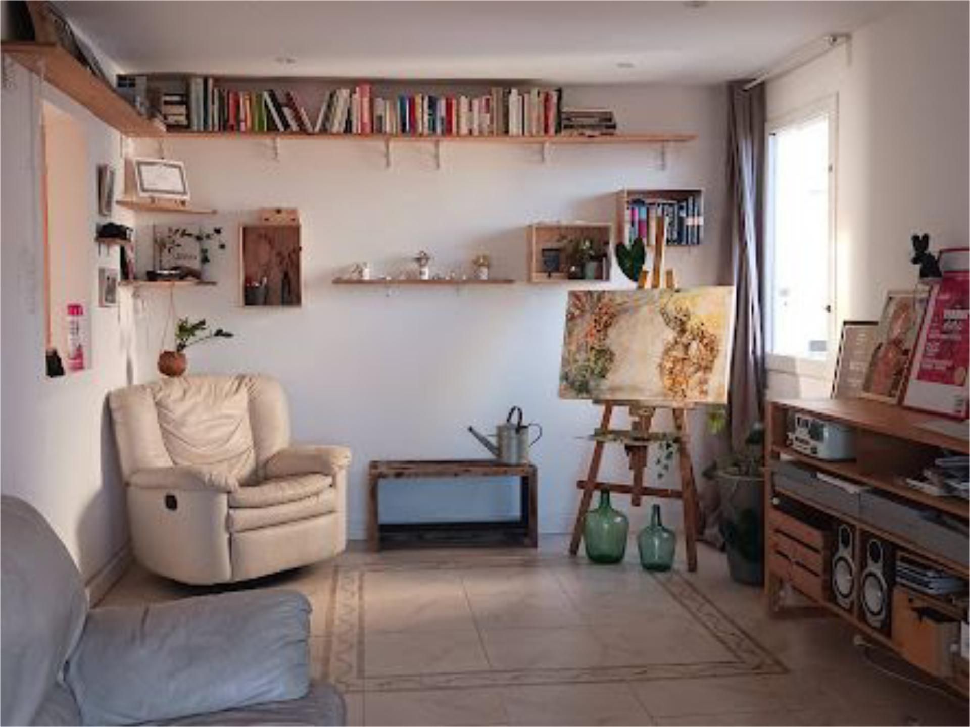 Pis en venda a Carrer de Pelegrí Ballester, 18, Sant Joan Sala d'estar de Pis en venda en Vilanova i la Geltrú amb Balcó