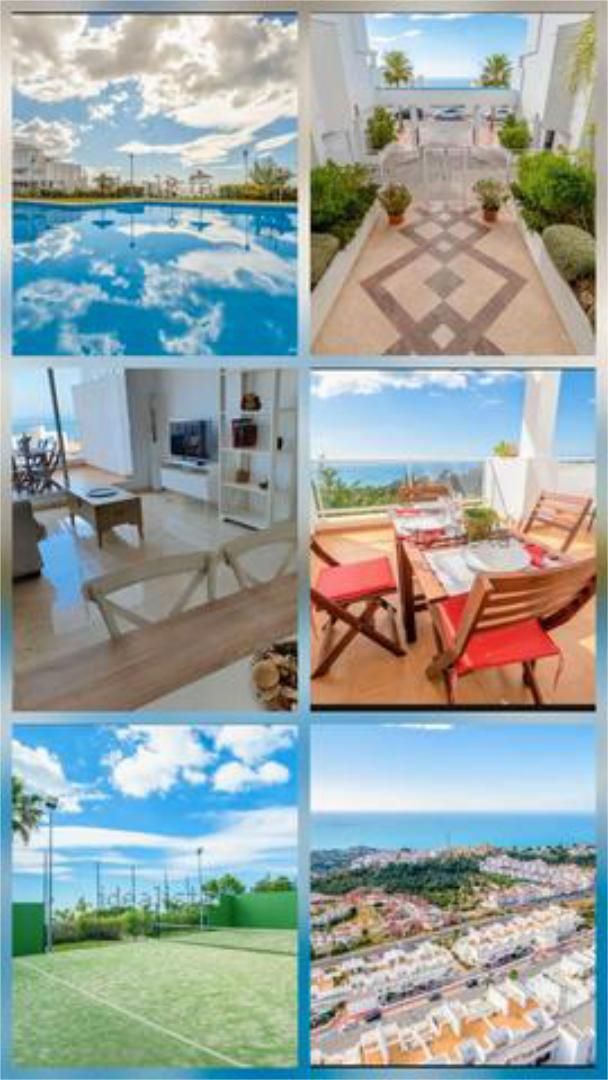 Vista exterior de Pis de lloguer en Benalmádena amb Calefacció, Jardí privat i Terrassa