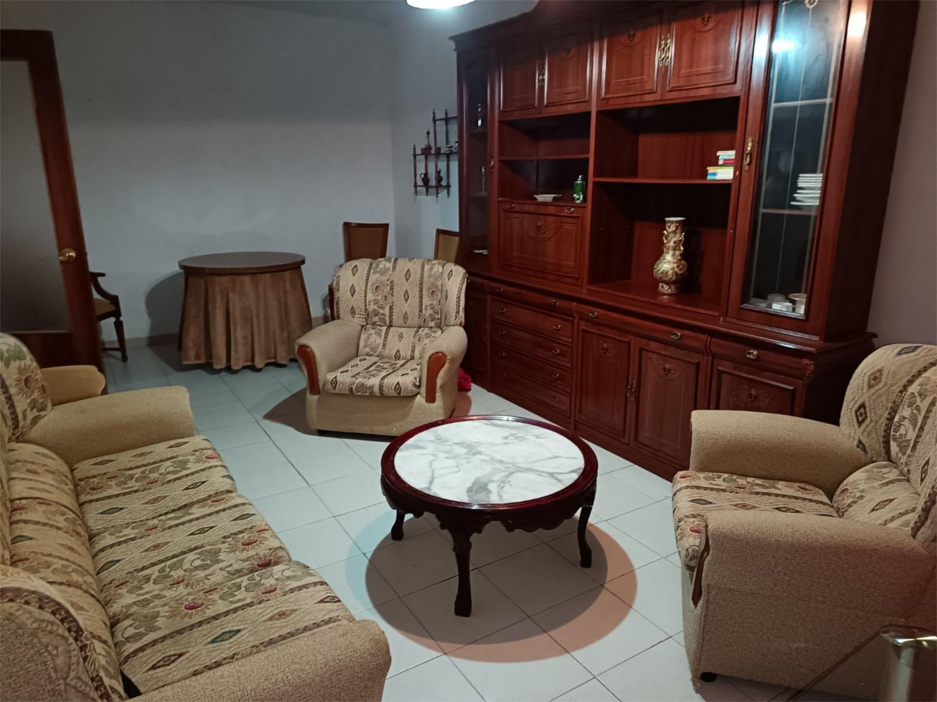 Living room of Flat to rent in San Vicente de Alcántara  with Terrace, Furnished and Balcony