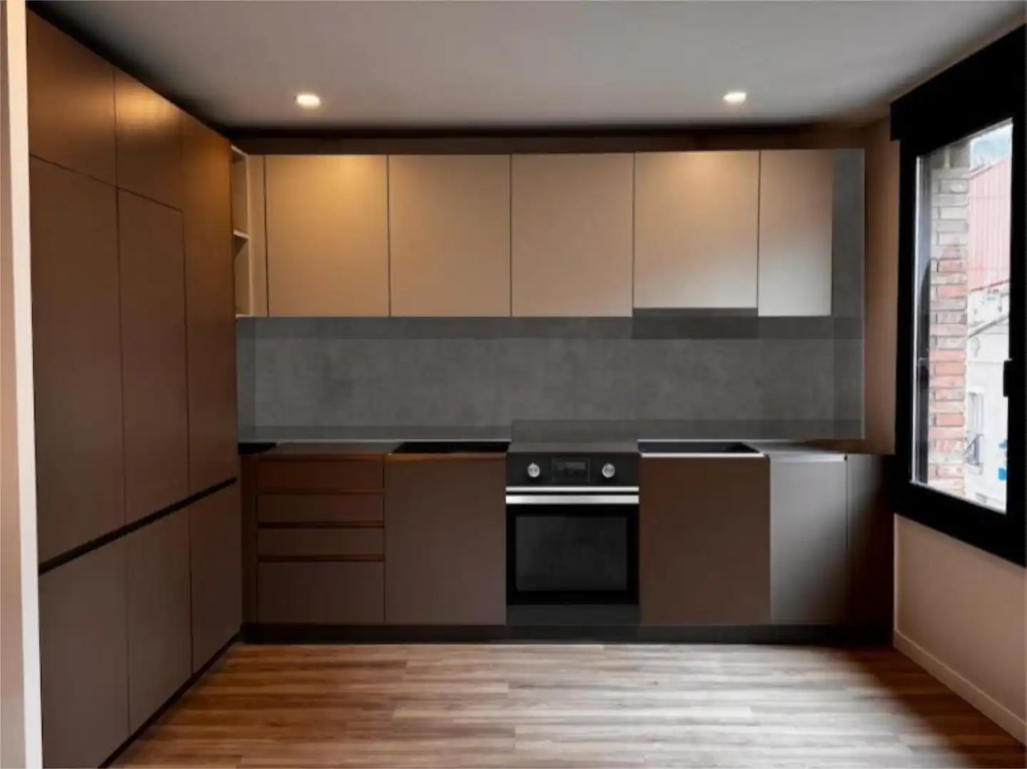 Wohnung zum Verkauf in Carretera de Santpedor, 89, Bases de Manresa - Carretera de Santpedor Küche von Wohnung zum Verkauf in Manresa mit Klimaanlage und Balkon
