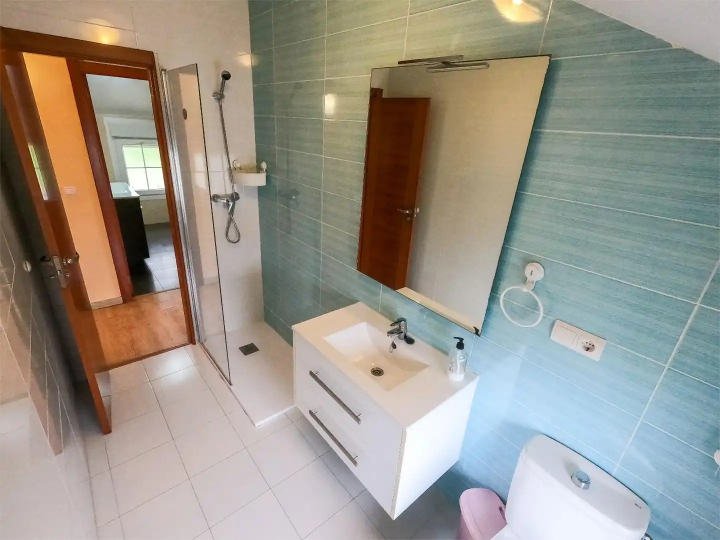 Flat for sale in Lugar Castido, 19, Valdoviño Bathroom of Flat for sale in Valdoviño with Heating, Private garden and Parquet flooring
