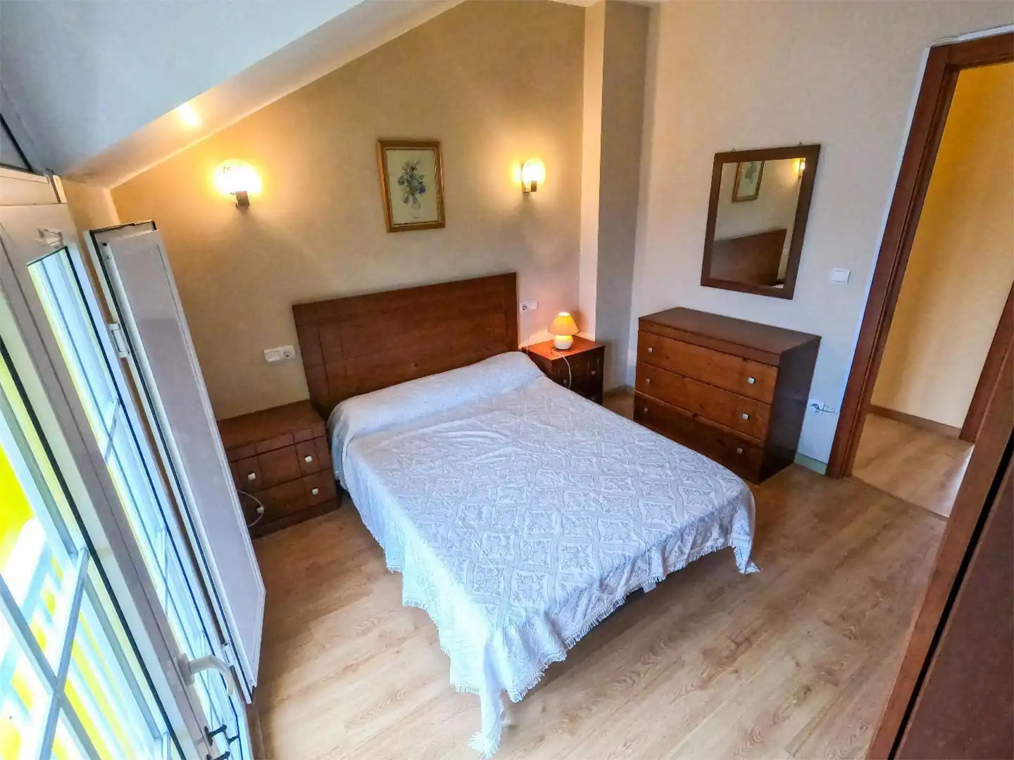 Flat for sale in Lugar Castido, 19, Valdoviño Bedroom of Flat for sale in Valdoviño with Heating, Private garden and Parquet flooring