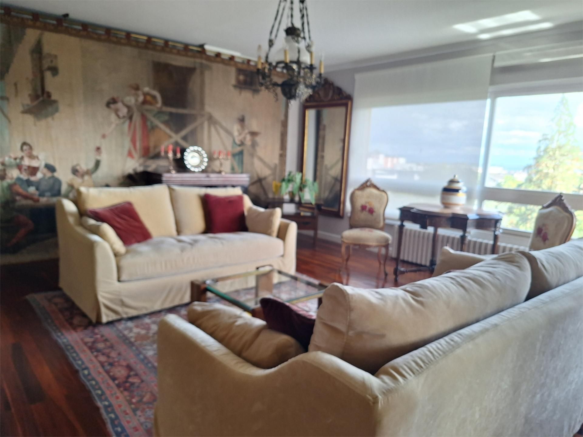 Dúplex en venda a Rúa Pascual Veiga, 8, Recatelo - O Carme Sala d'estar de Dúplex en venda en Lugo Capital amb Terrassa i Balcó