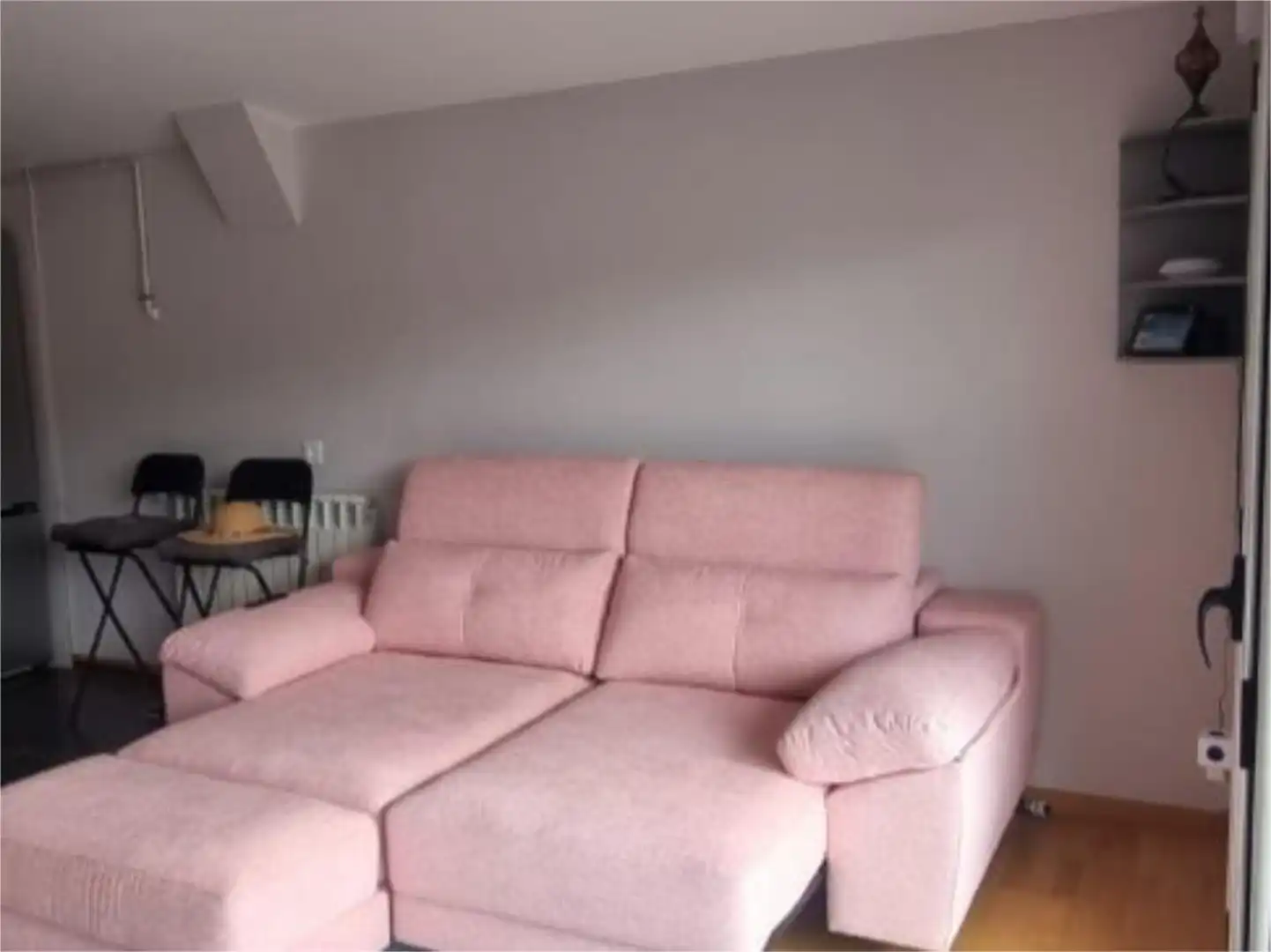 Living room of Flat for sale in Corvera de Asturias  with Heating, Parquet flooring and Terrace