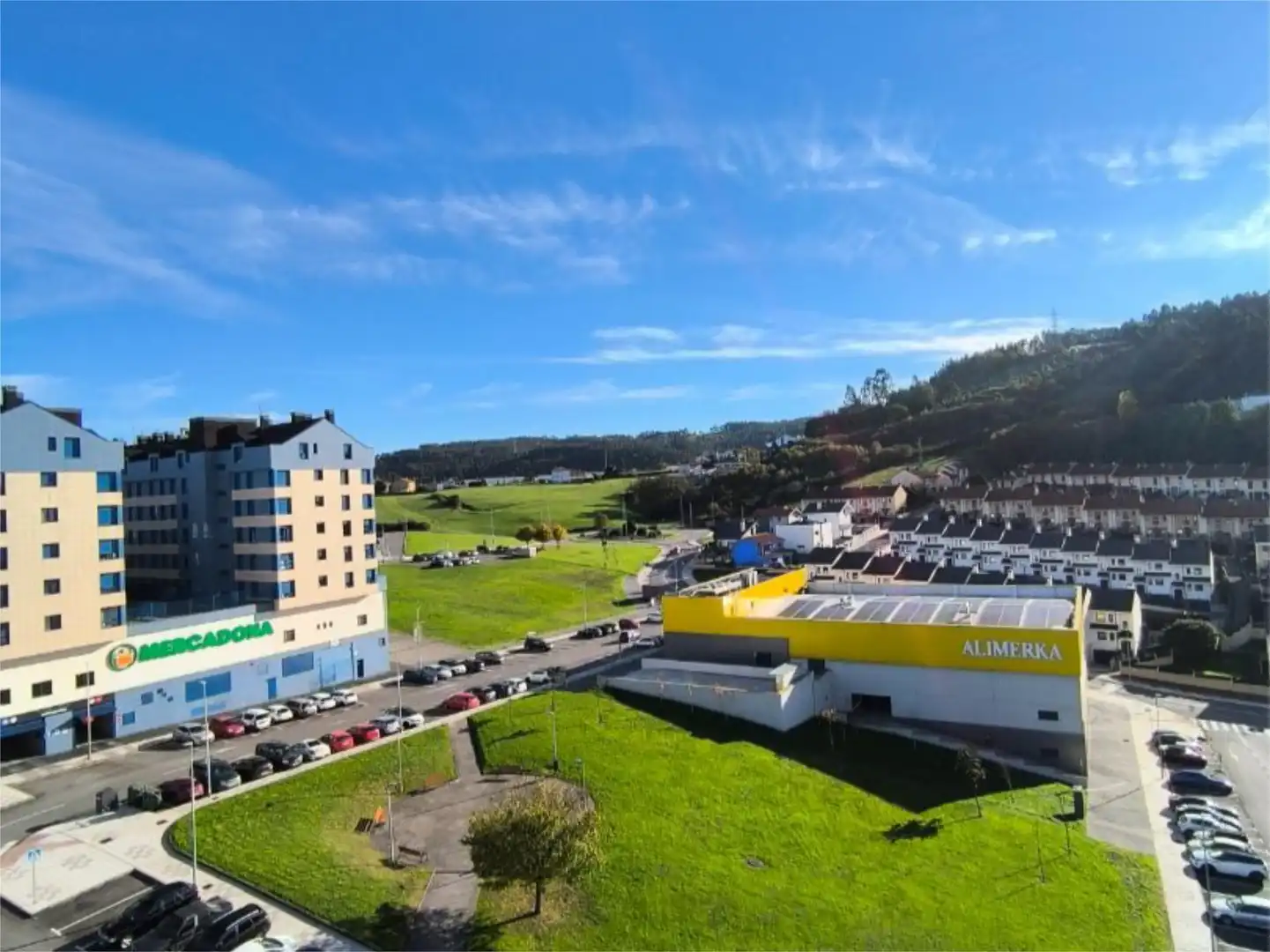 Exterior view of Flat for sale in Corvera de Asturias  with Heating, Parquet flooring and Terrace