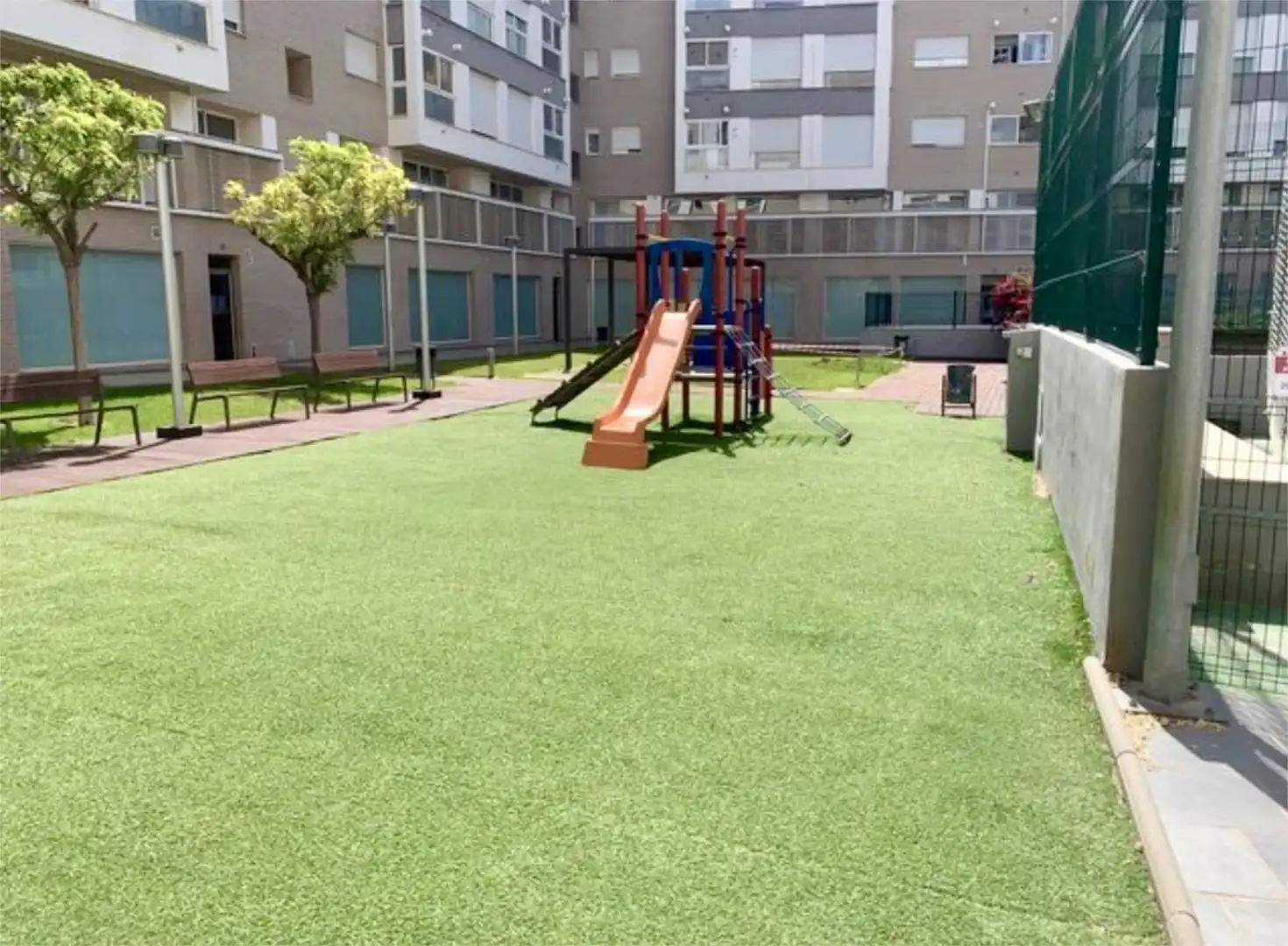 Terrace of Flat for sale in Vila-real  with Air Conditioner, Heating and Private garden