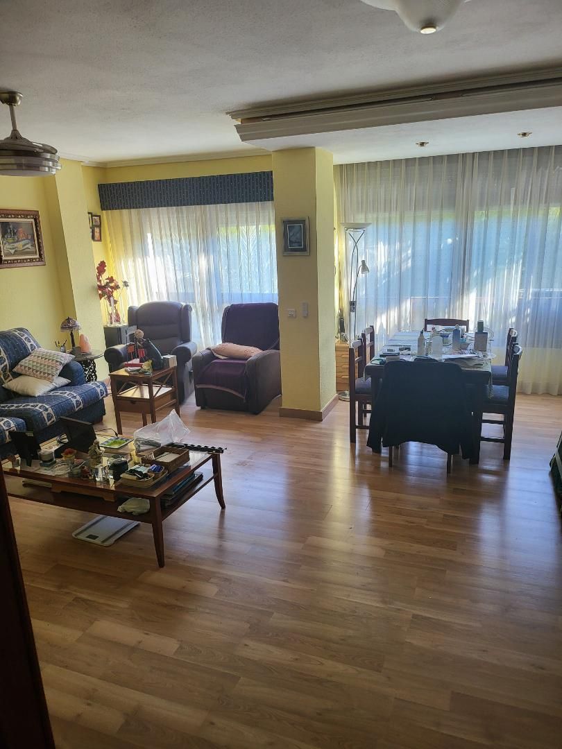 Flat to rent in Avinguda de la Llibertat, 118, Carrús Oeste Living room of Flat to rent in Elche / Elx with Air Conditioner, Heating and Parquet flooring