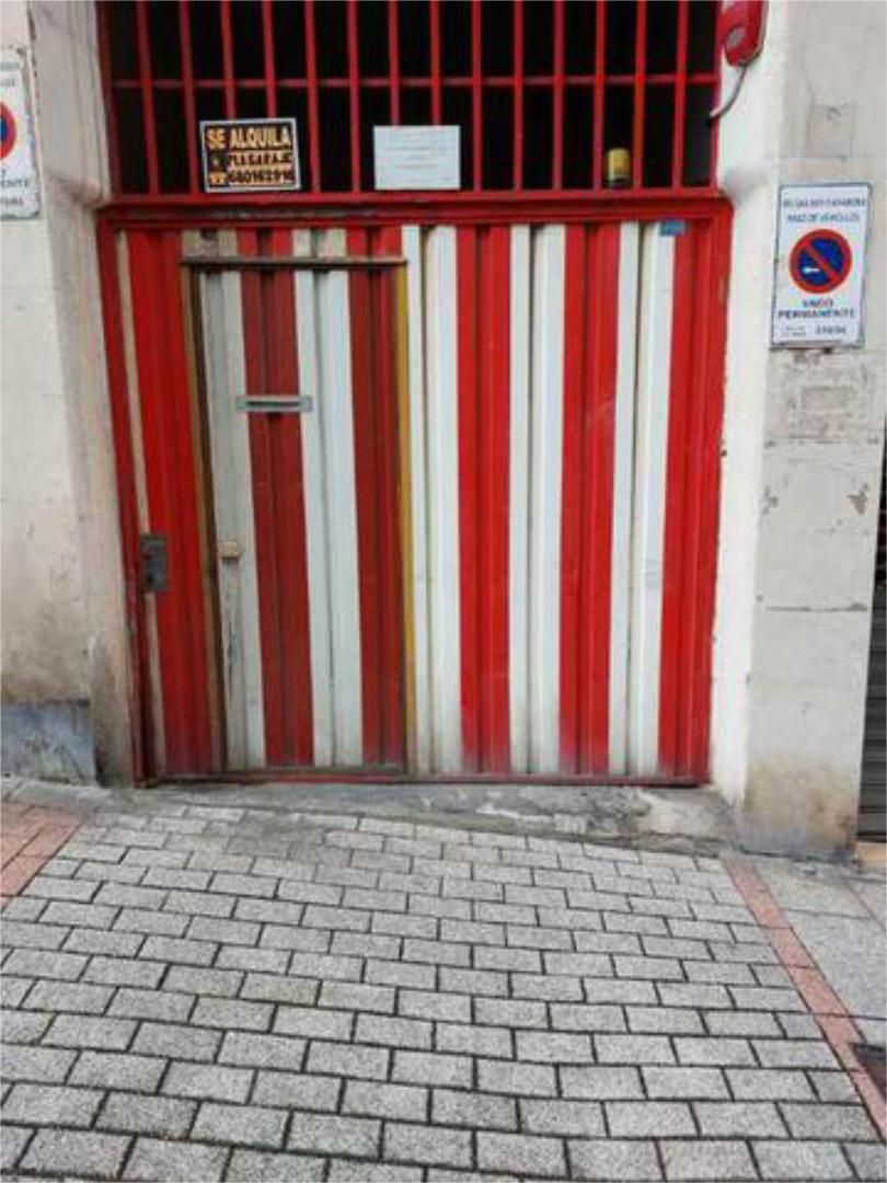 Vista exterior de Garaje de alquiler en Portugalete