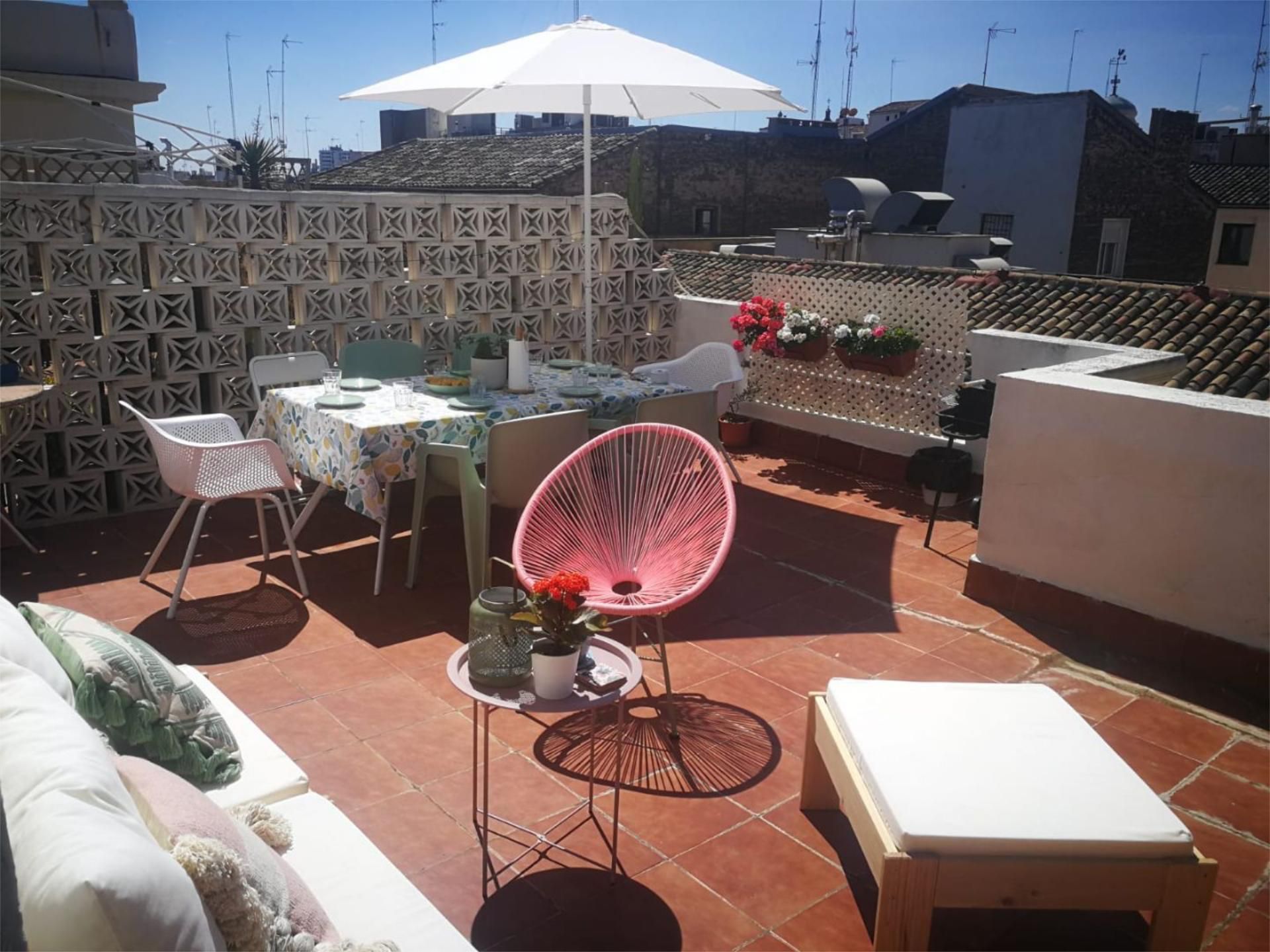 Flat to rent in Calle de Santiago, 25, Alfonso Terrace of Flat to rent in Zaragoza Capital with Terrace and Video intercom