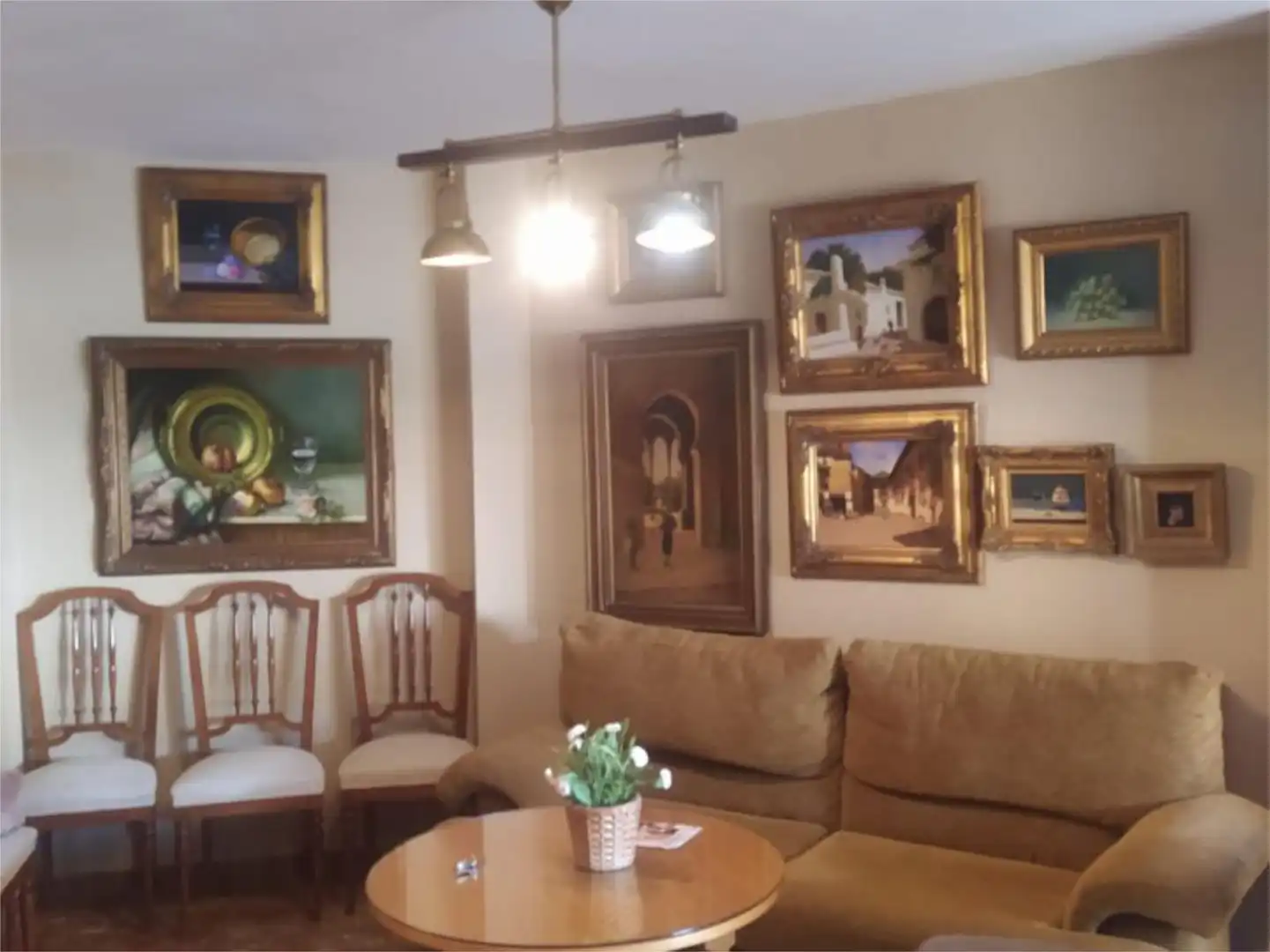 Dining room of Flat for sale in  Almería Capital  with Air Conditioner and Balcony