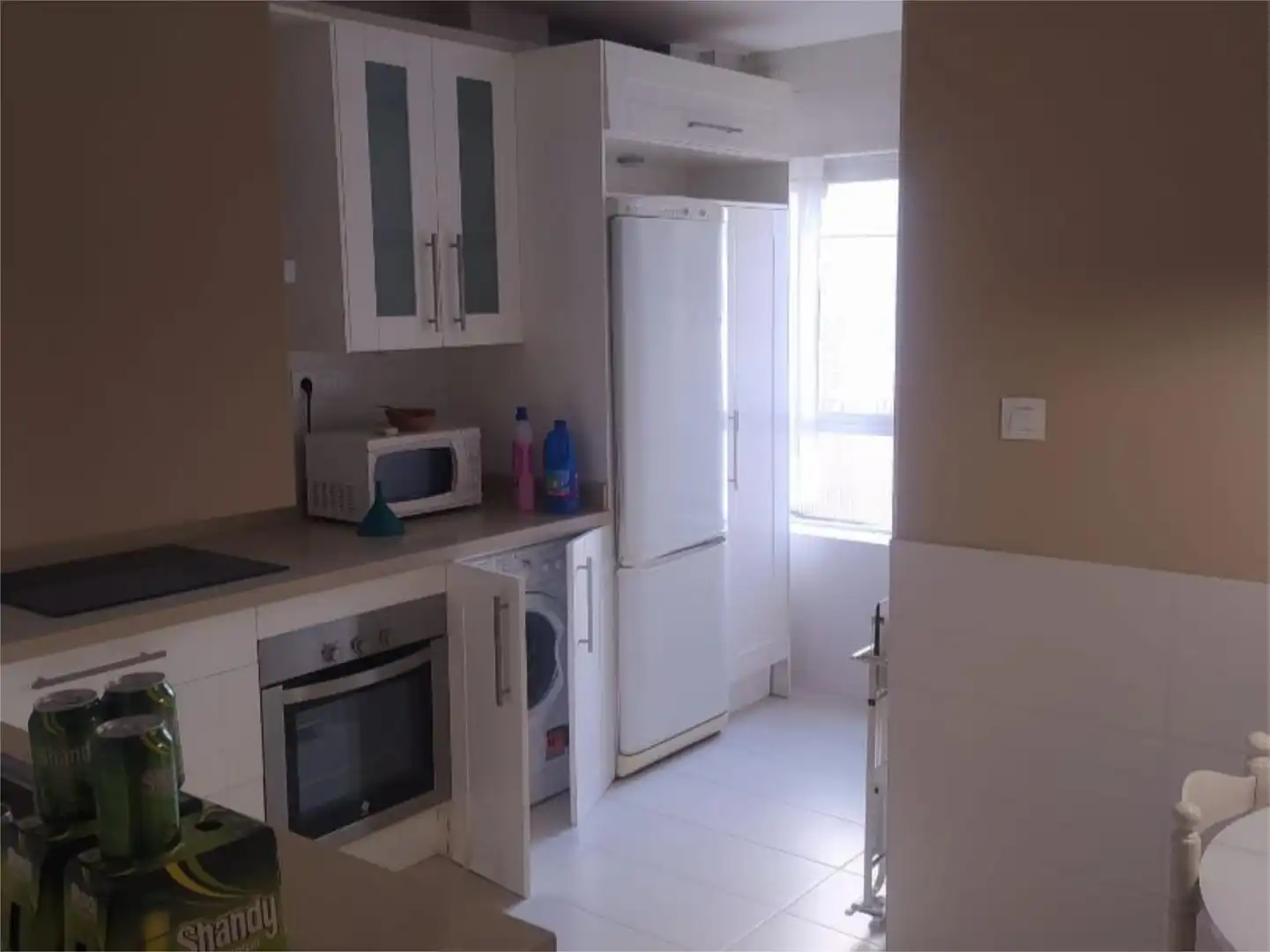 Kitchen of Flat for sale in  Almería Capital  with Air Conditioner and Balcony