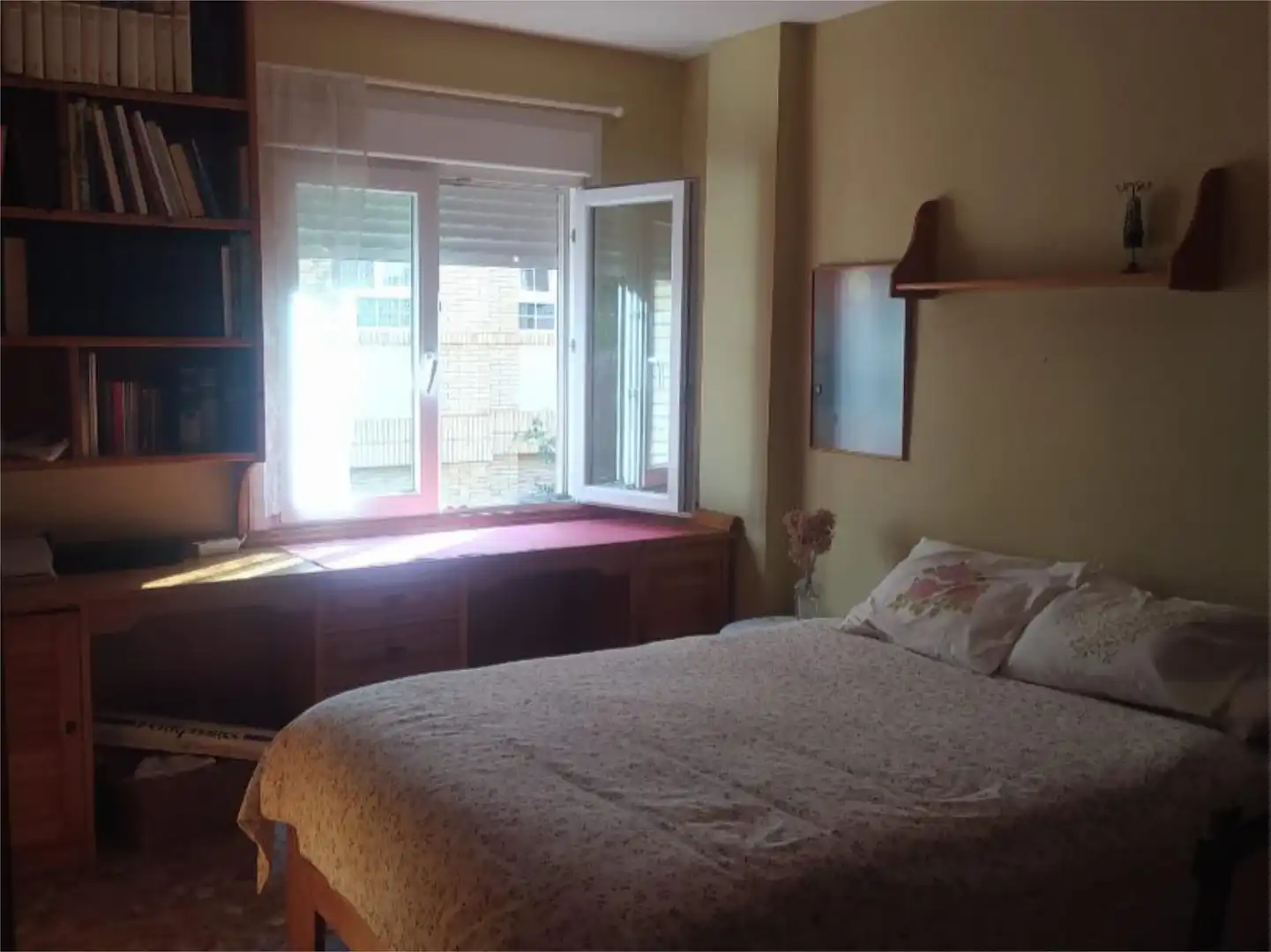 Bedroom of Flat for sale in  Almería Capital  with Air Conditioner and Balcony