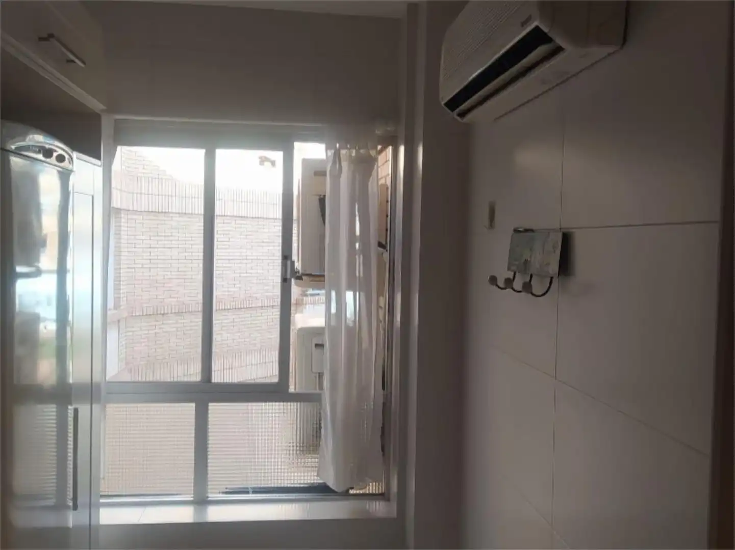 Bedroom of Flat for sale in  Almería Capital  with Air Conditioner and Balcony