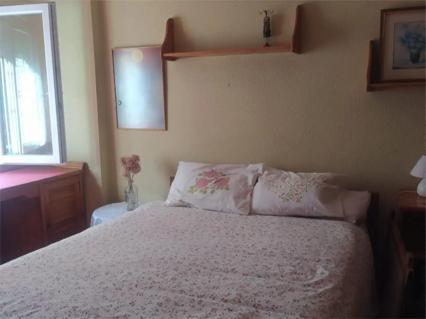 Bedroom of Flat for sale in  Almería Capital  with Air Conditioner and Balcony