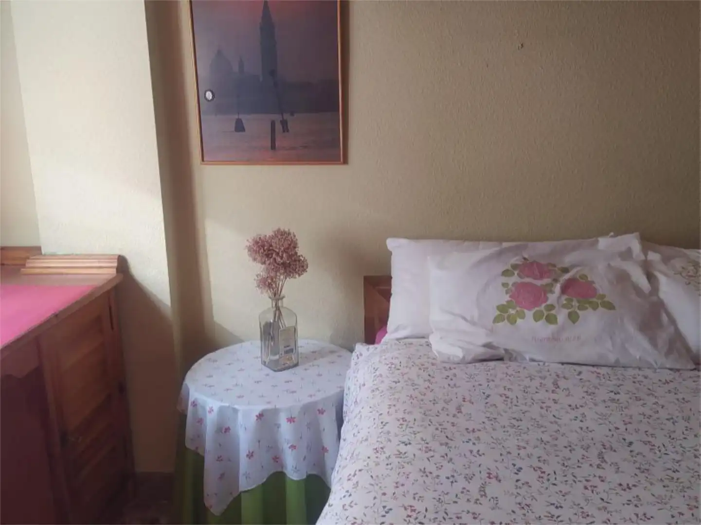 Bedroom of Flat for sale in  Almería Capital  with Air Conditioner and Balcony