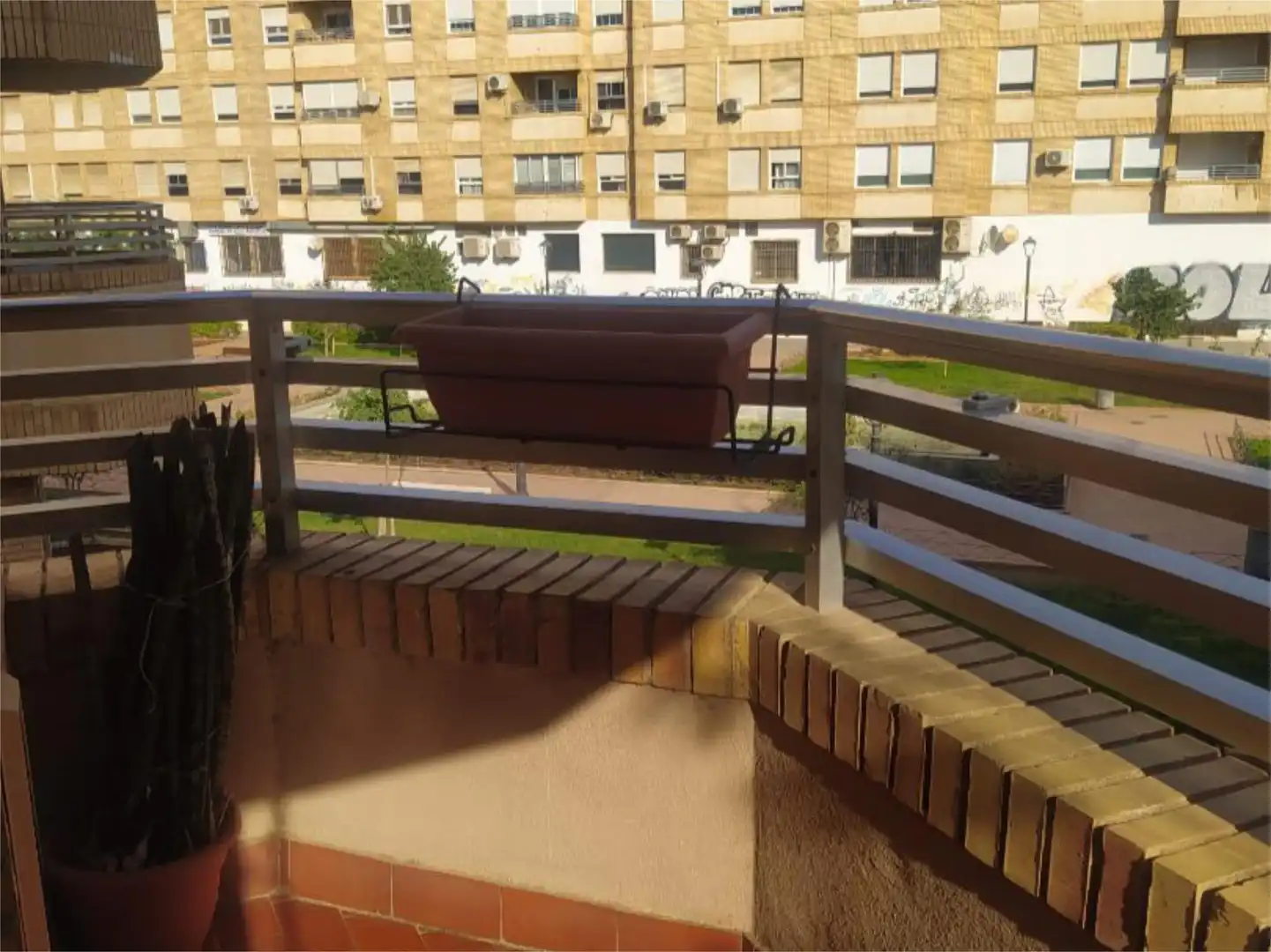 Balcony of Flat for sale in  Almería Capital  with Air Conditioner and Balcony