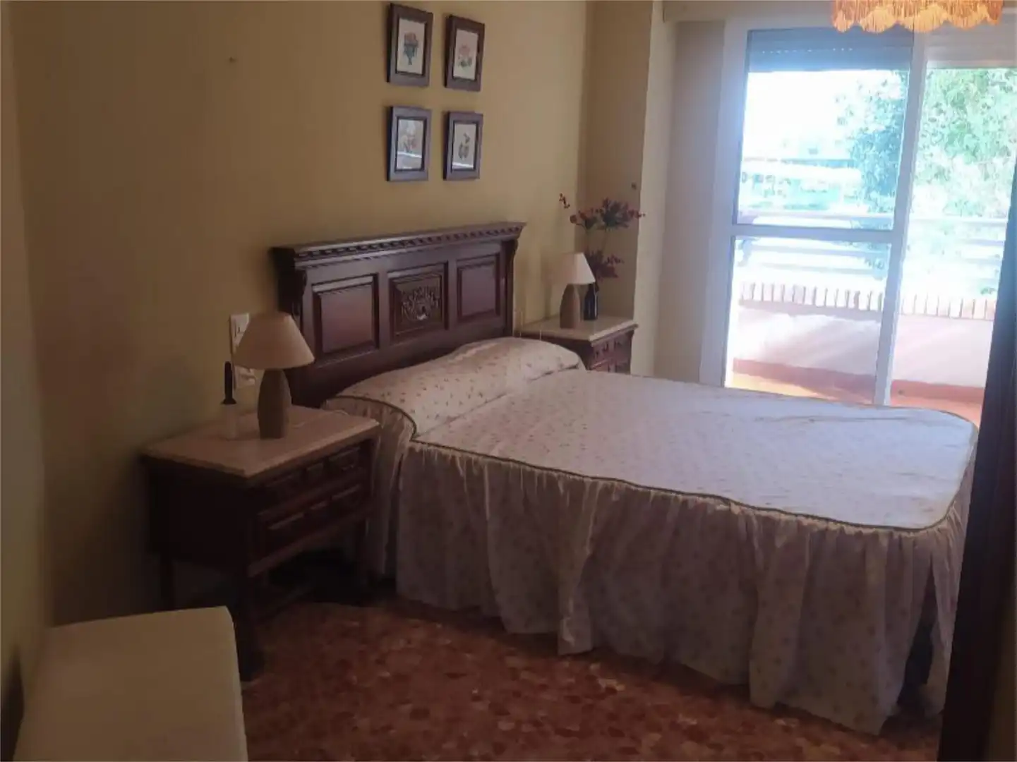 Bedroom of Flat for sale in  Almería Capital  with Air Conditioner and Balcony