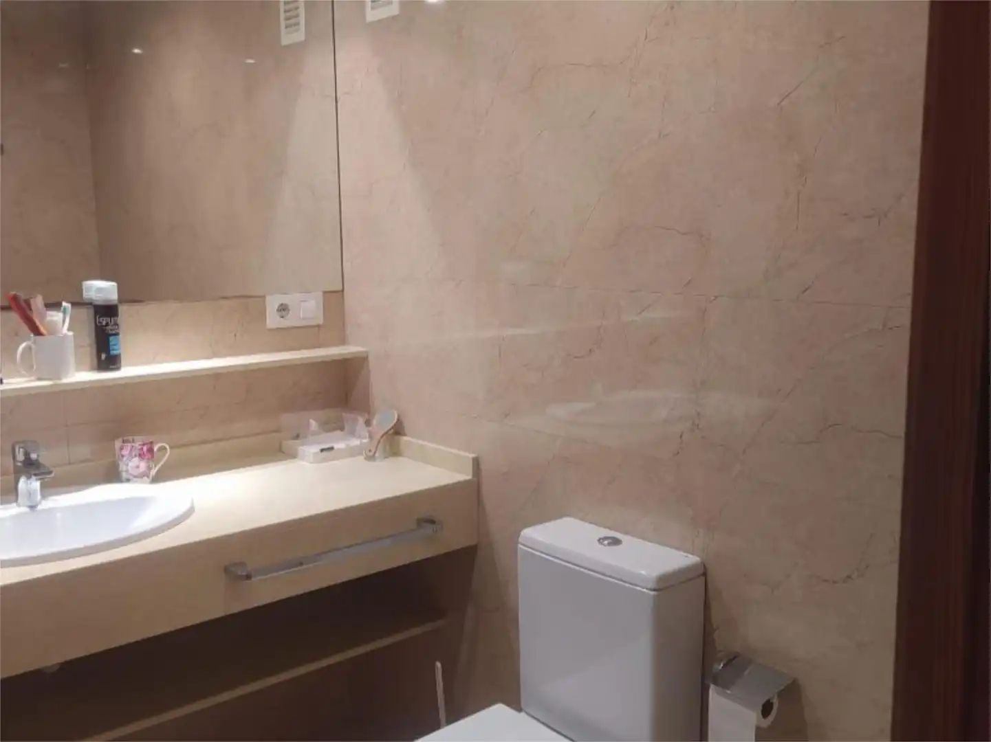 Bathroom of Flat for sale in  Almería Capital  with Air Conditioner and Balcony