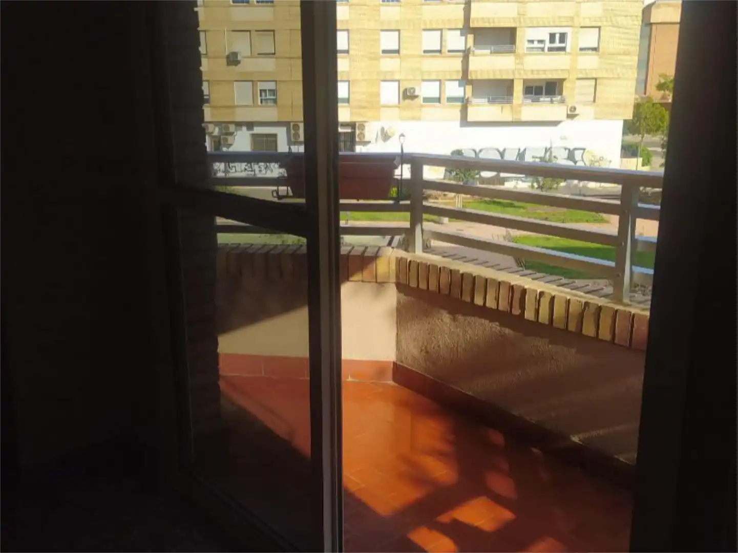 Bedroom of Flat for sale in  Almería Capital  with Air Conditioner and Balcony