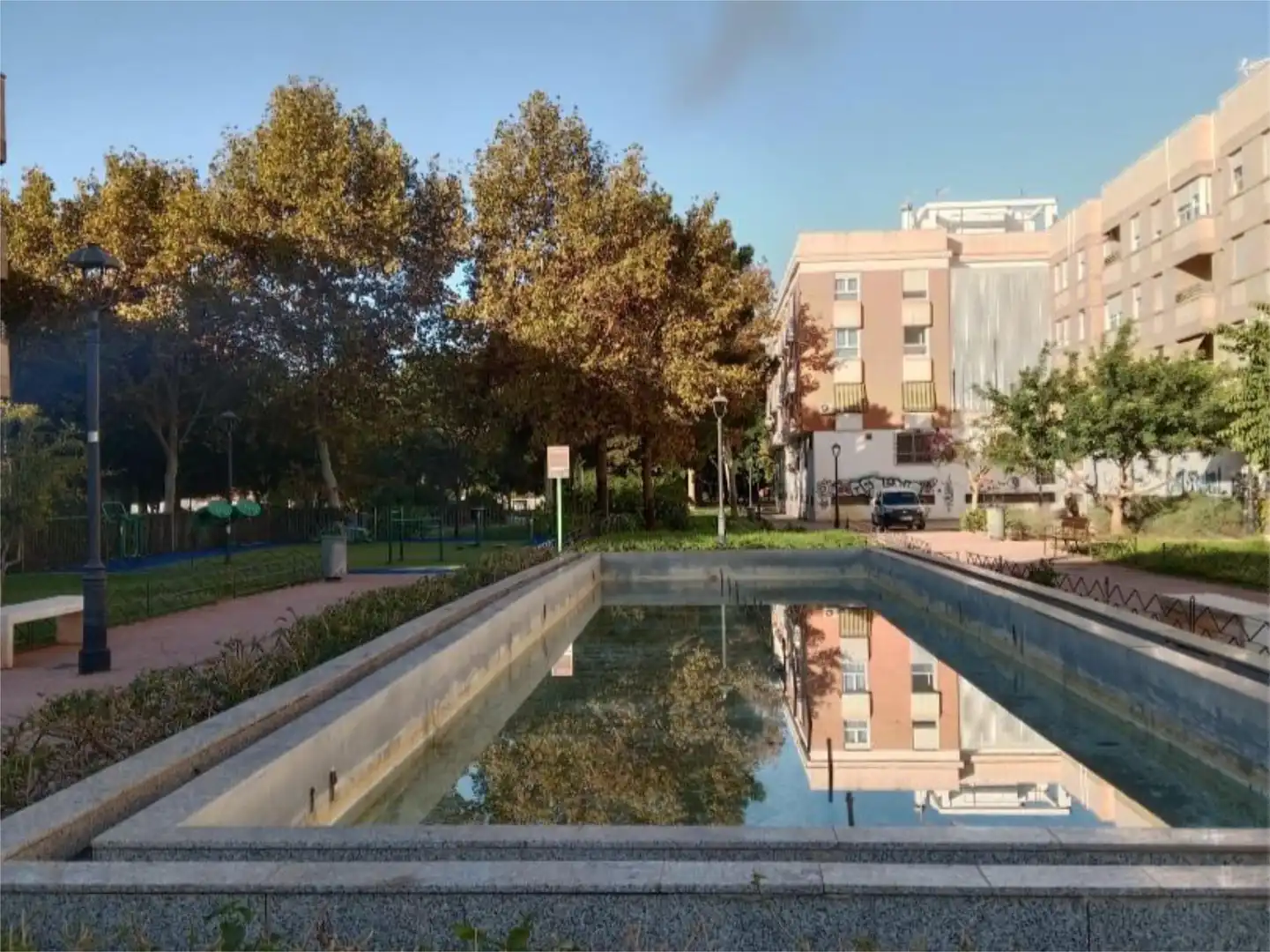 Swimming pool of Flat for sale in  Almería Capital  with Air Conditioner and Balcony