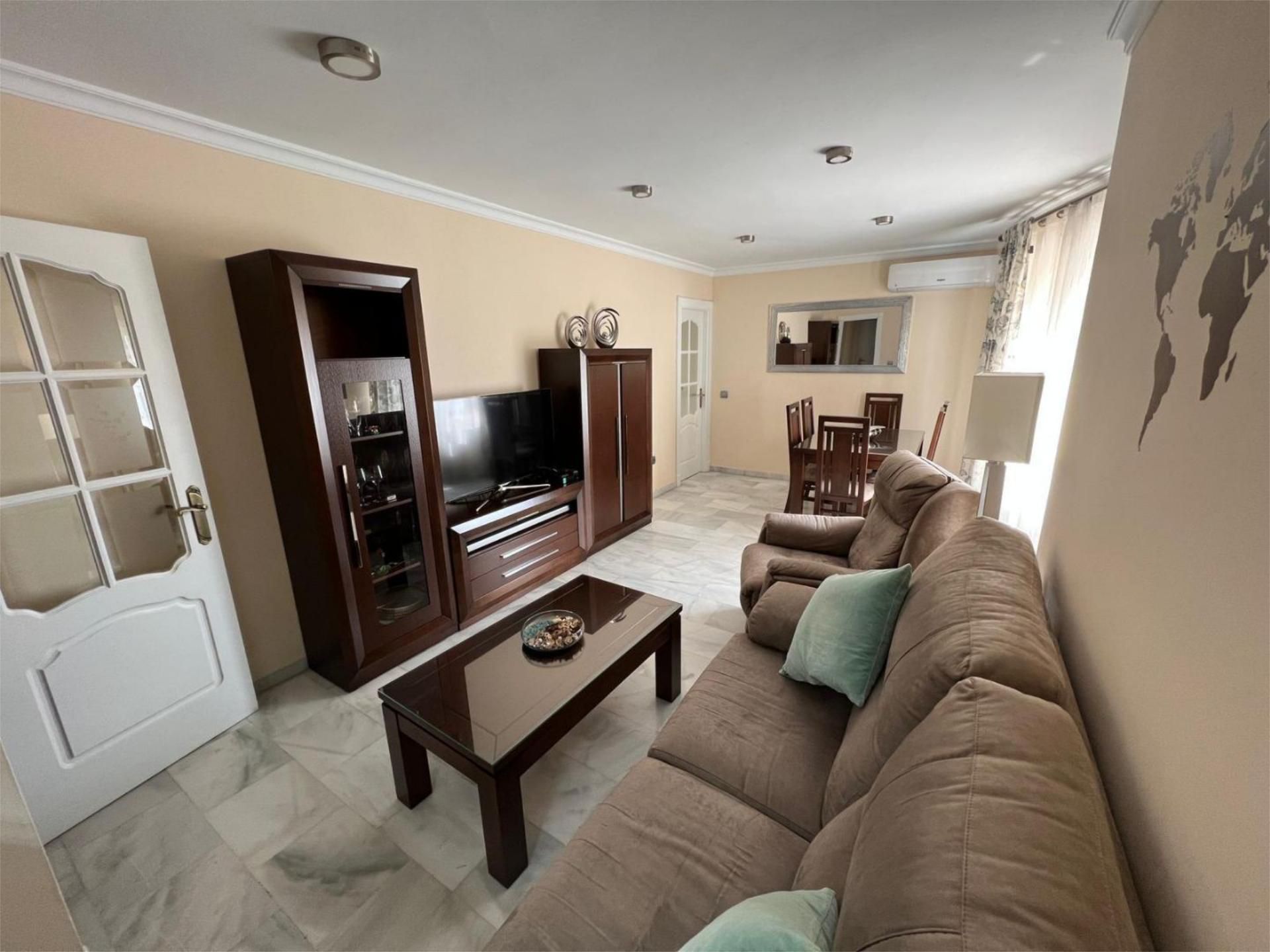 Sala d'estar de Pis en venda en Málaga Capital