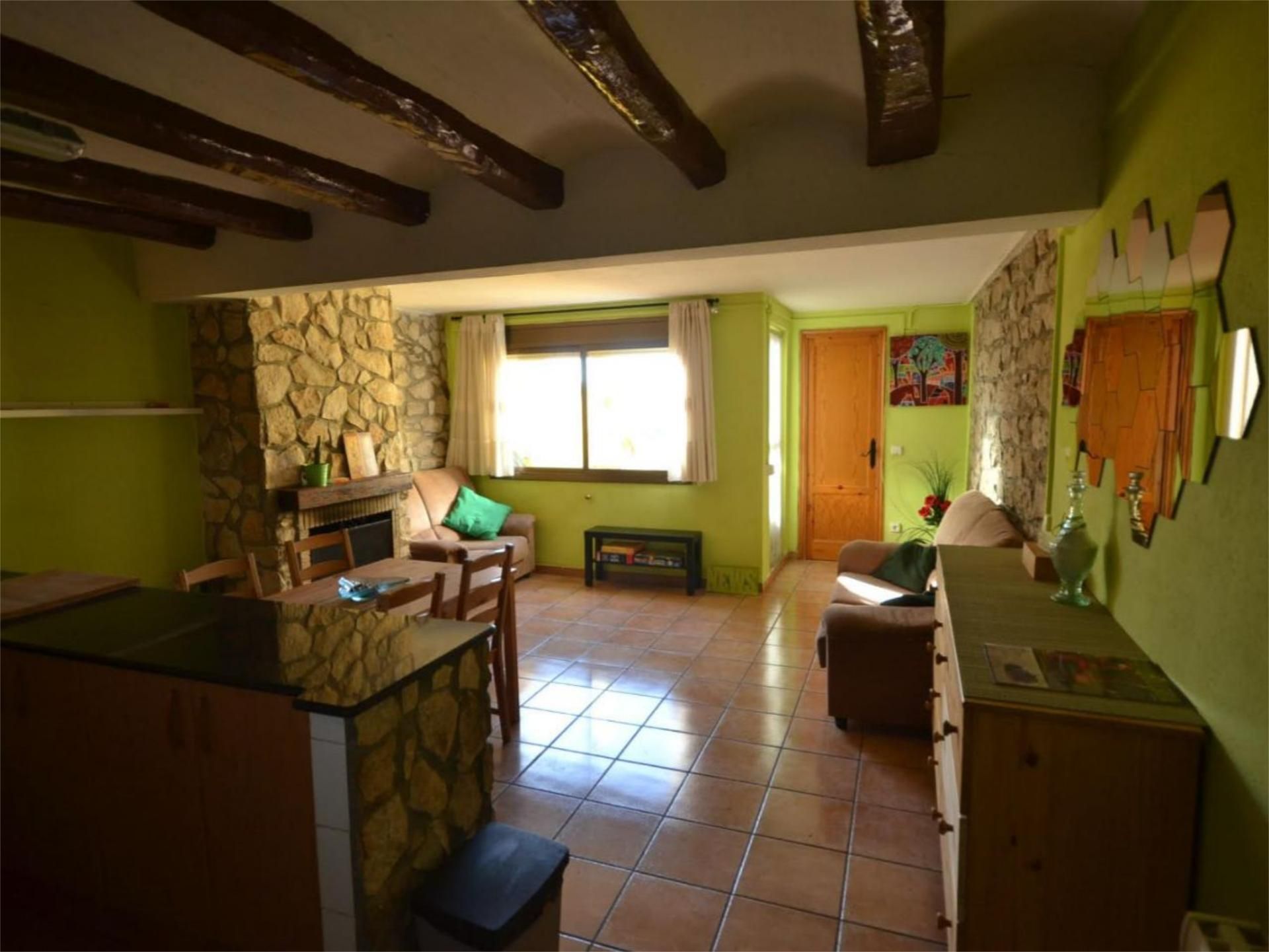 Single-family semi-detached for sale in Carrer del Cau, 14, Maldà Living room of Single-family semi-detached for sale in Maldà with Terrace, Storage room and Balcony