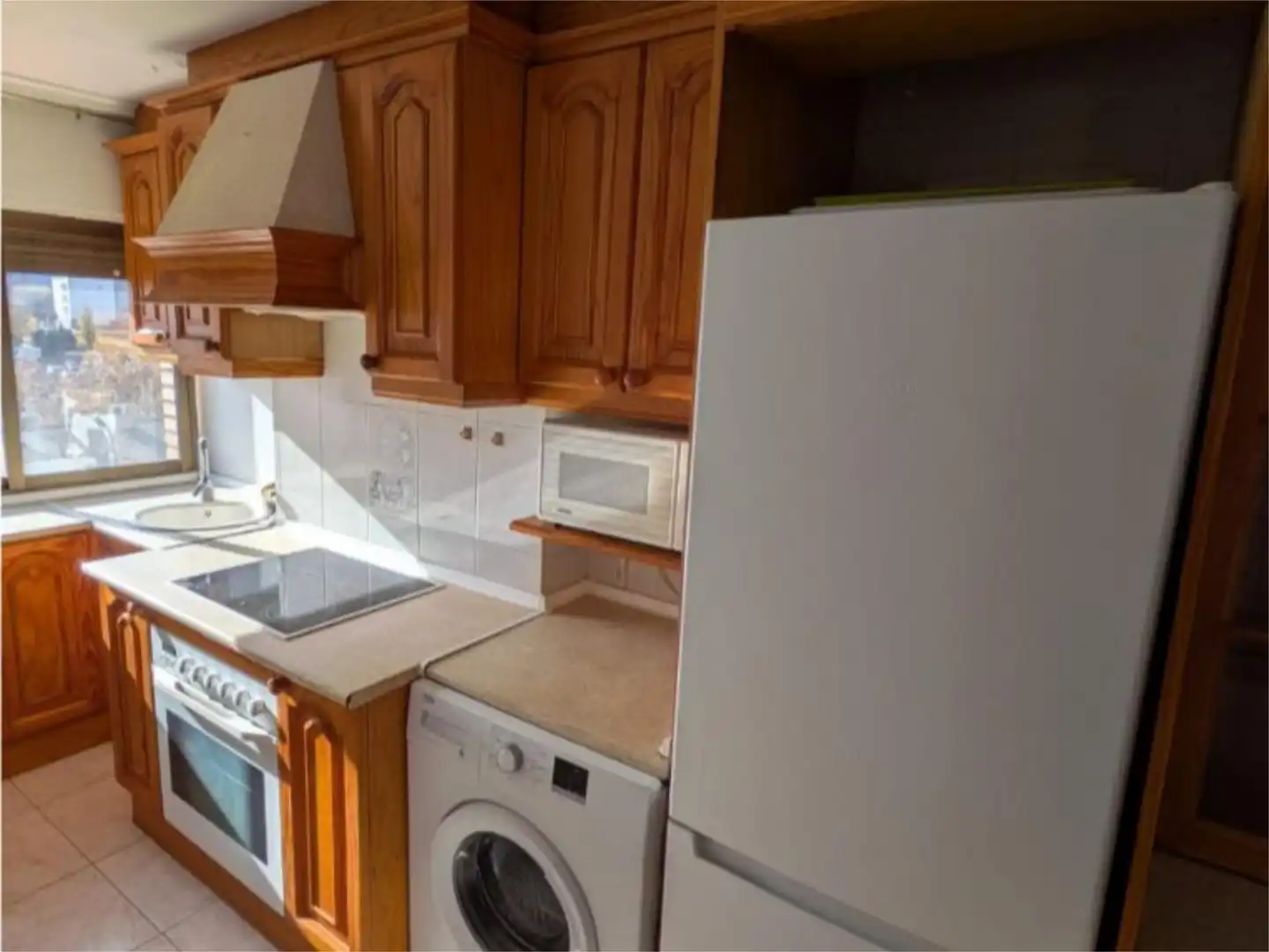Cocina de Piso en venta en Tudela con Calefacción, Parquet y Amueblado