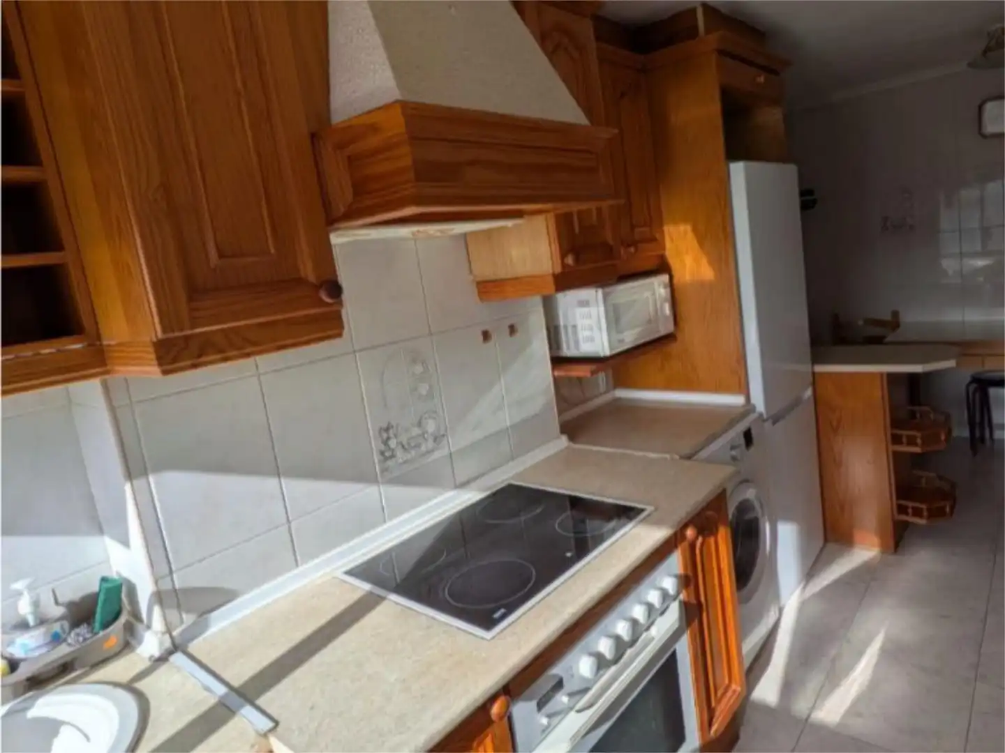 Cocina de Piso en venta en Tudela con Calefacción, Parquet y Amueblado