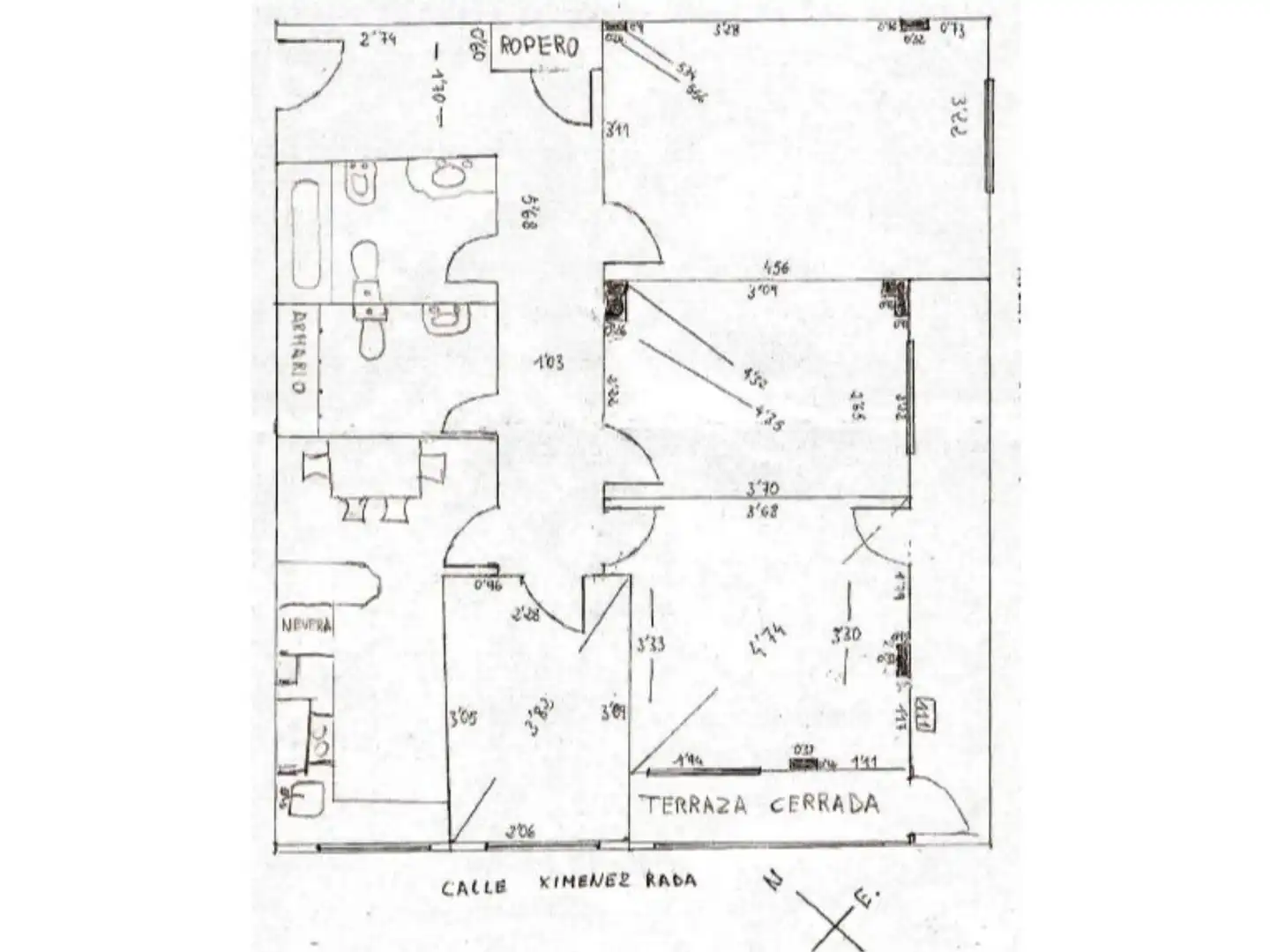 Piso en venta en Tudela con Calefacción, Parquet y Amueblado