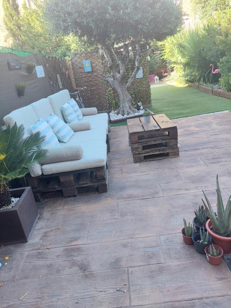 Terrace of Single-family semi-detached for sale in La Muela