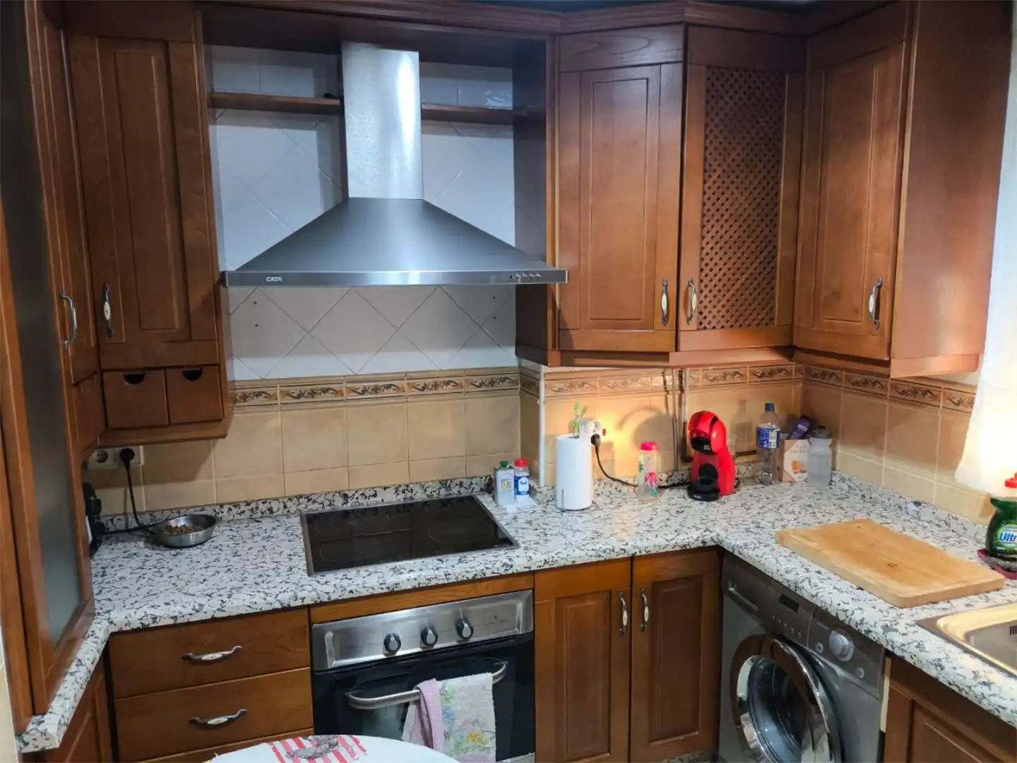 Room in Plaza Virgen de Fátima, 1, El Valle - Universidad Kitchen of Flat for share in Jaén with Air Conditioner, Furnished and Balcony