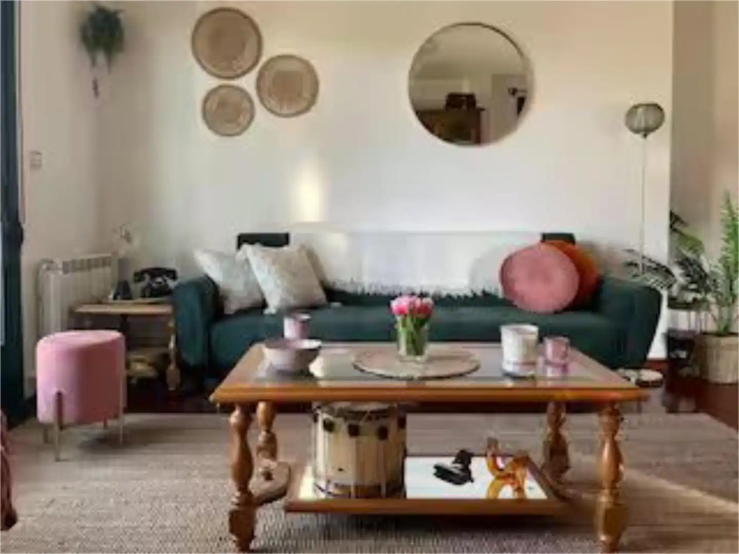 Casa o xalet en venda a Xil, 14, Meaño Sala d'estar de Casa o xalet en venda en Meaño amb Calefacció, Jardí privat i Parquet