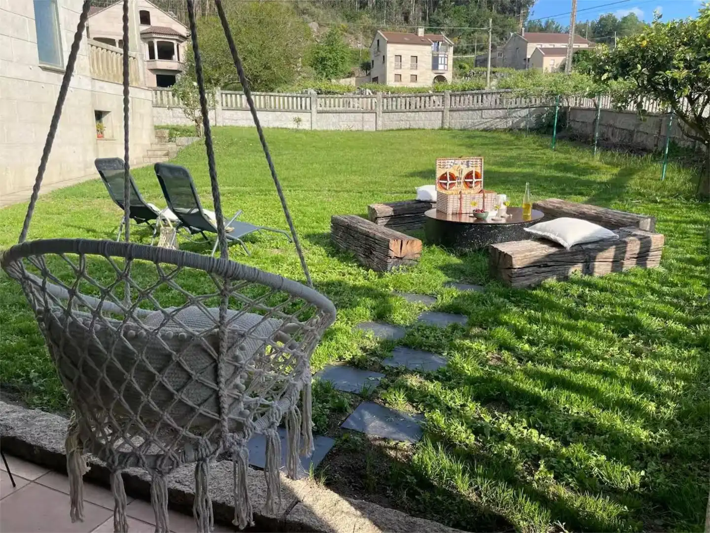 Casa o xalet en venda a Xil, 14, Meaño Jardí de Casa o xalet en venda en Meaño amb Calefacció, Jardí privat i Parquet
